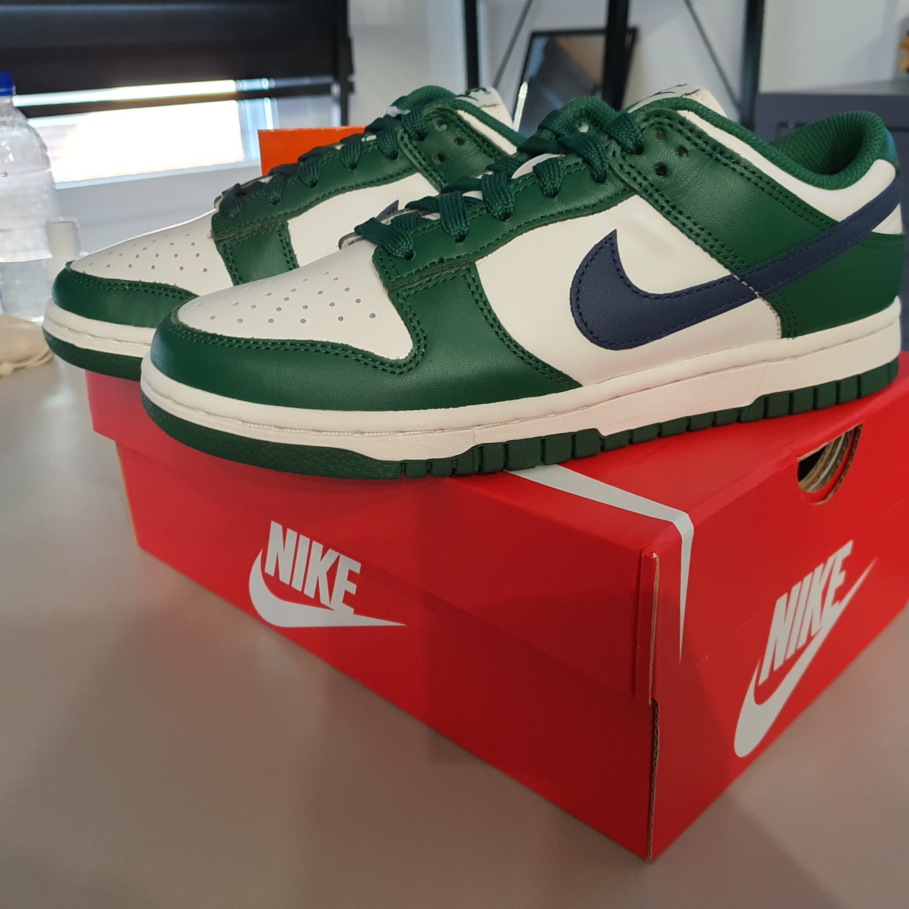 (W) Nike Dunk Low Gorge Green 착용 스타일 - 3