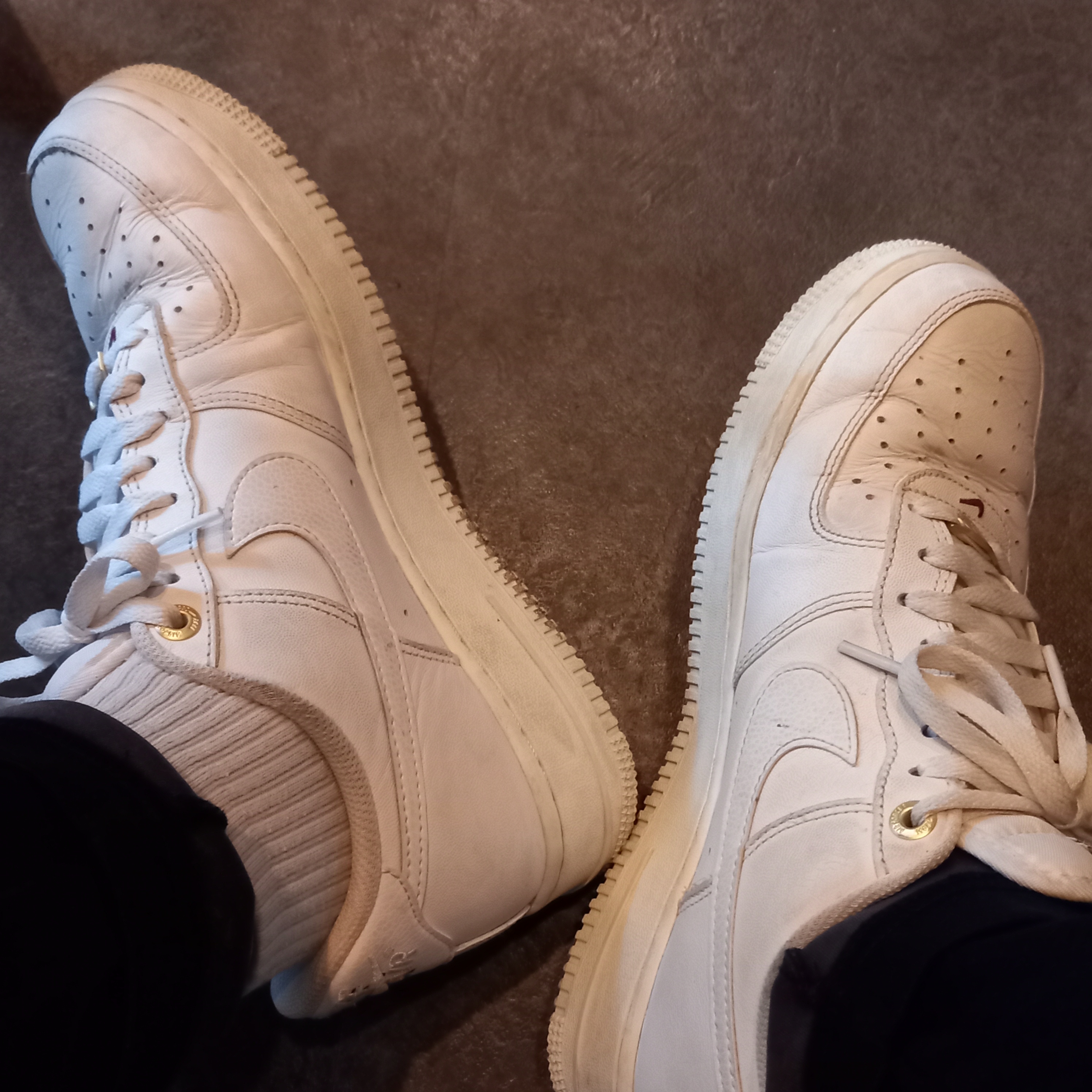Nike Air Force 1 '07 PRM 40th Anniversary Join Forces White 착용 스타일