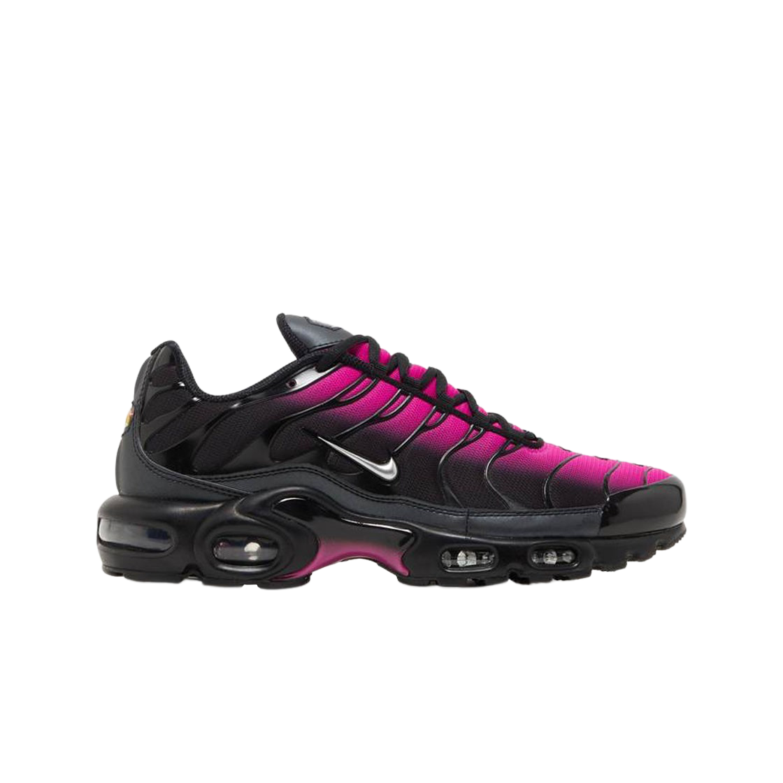 나이키 에어맥스 플러스 블랙 메탈릭 실버(Nike Air Max Plus Black Metallic Silver)