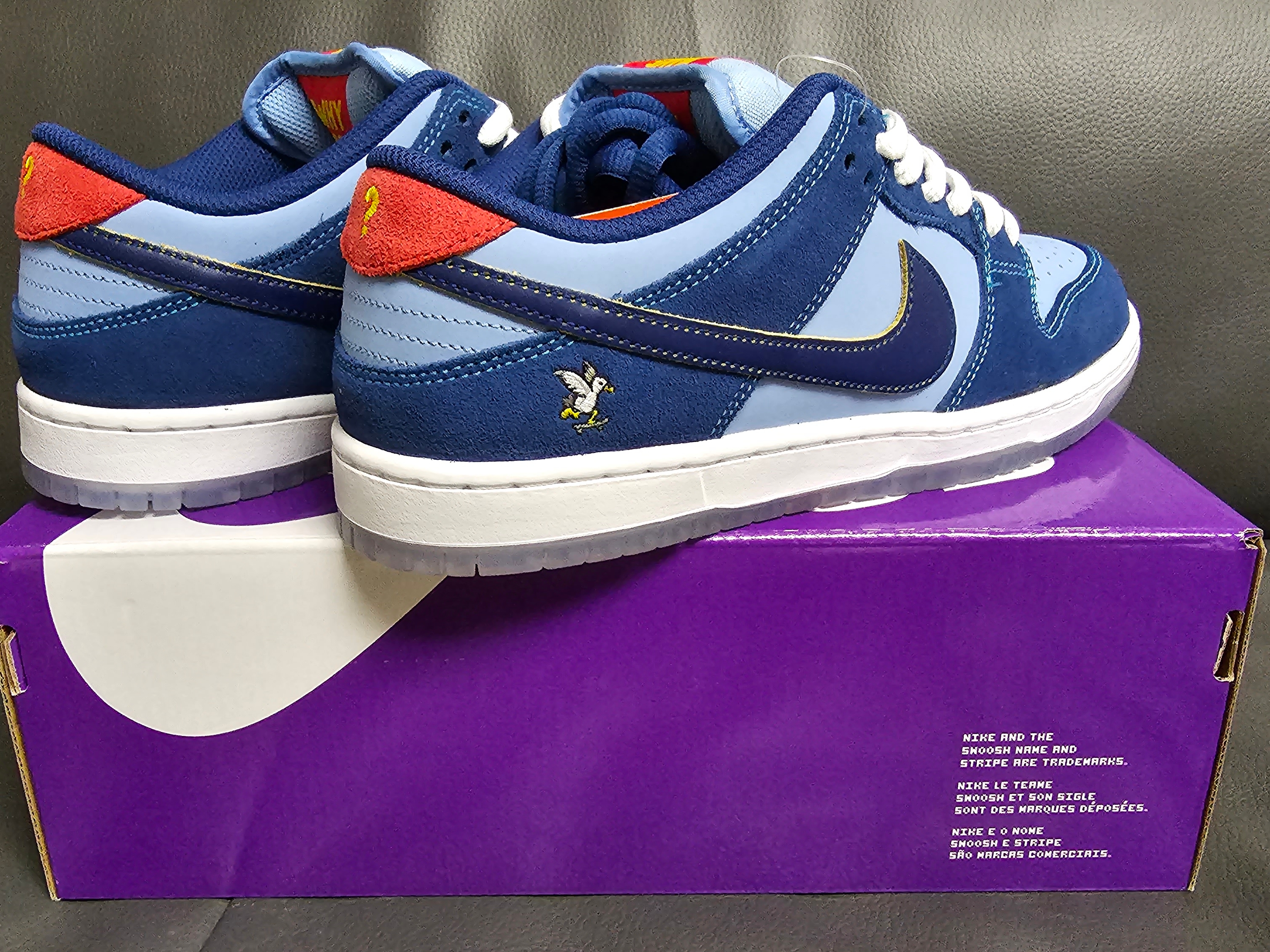 Nike x Why So Sad? SB Dunk Low Pro Coastal Blue 착용 스타일 - 3