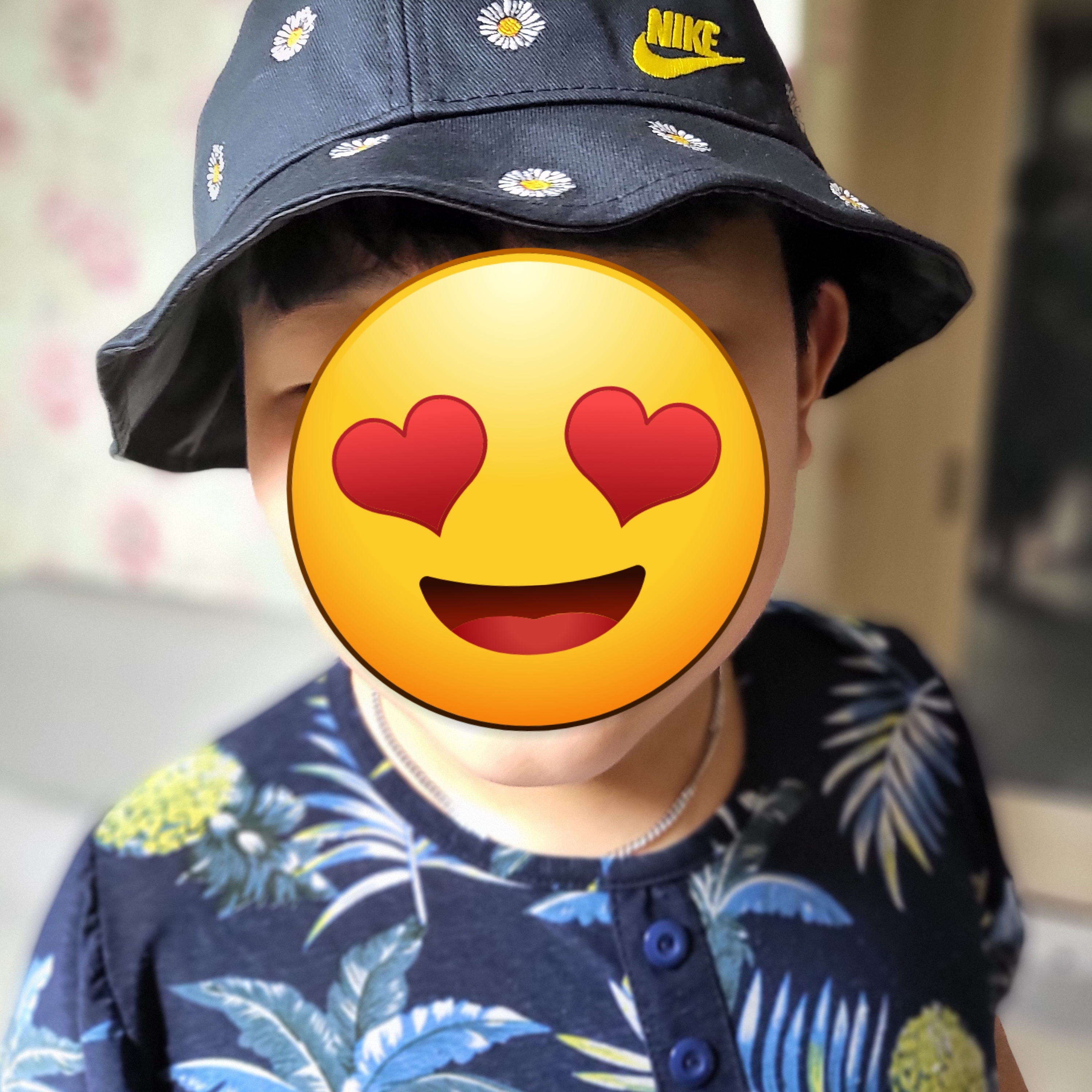 Nike NSW SSNL Bucket Hat Black Speed Yellow 착용 스타일