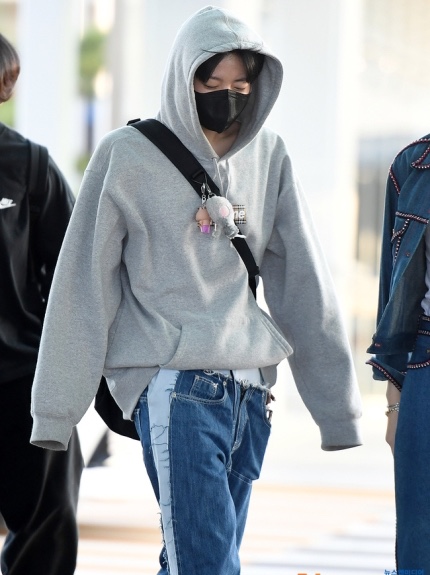 Supreme x Burberry Box Logo Hooded Sweatshirt Heather Grey - 22SS 착용 스타일