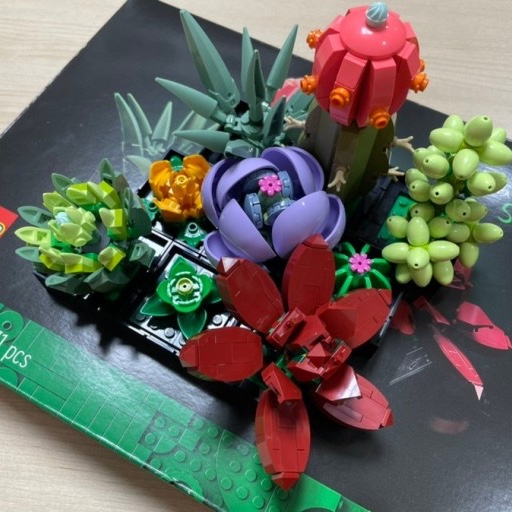 Lego Succulents 착용 스타일