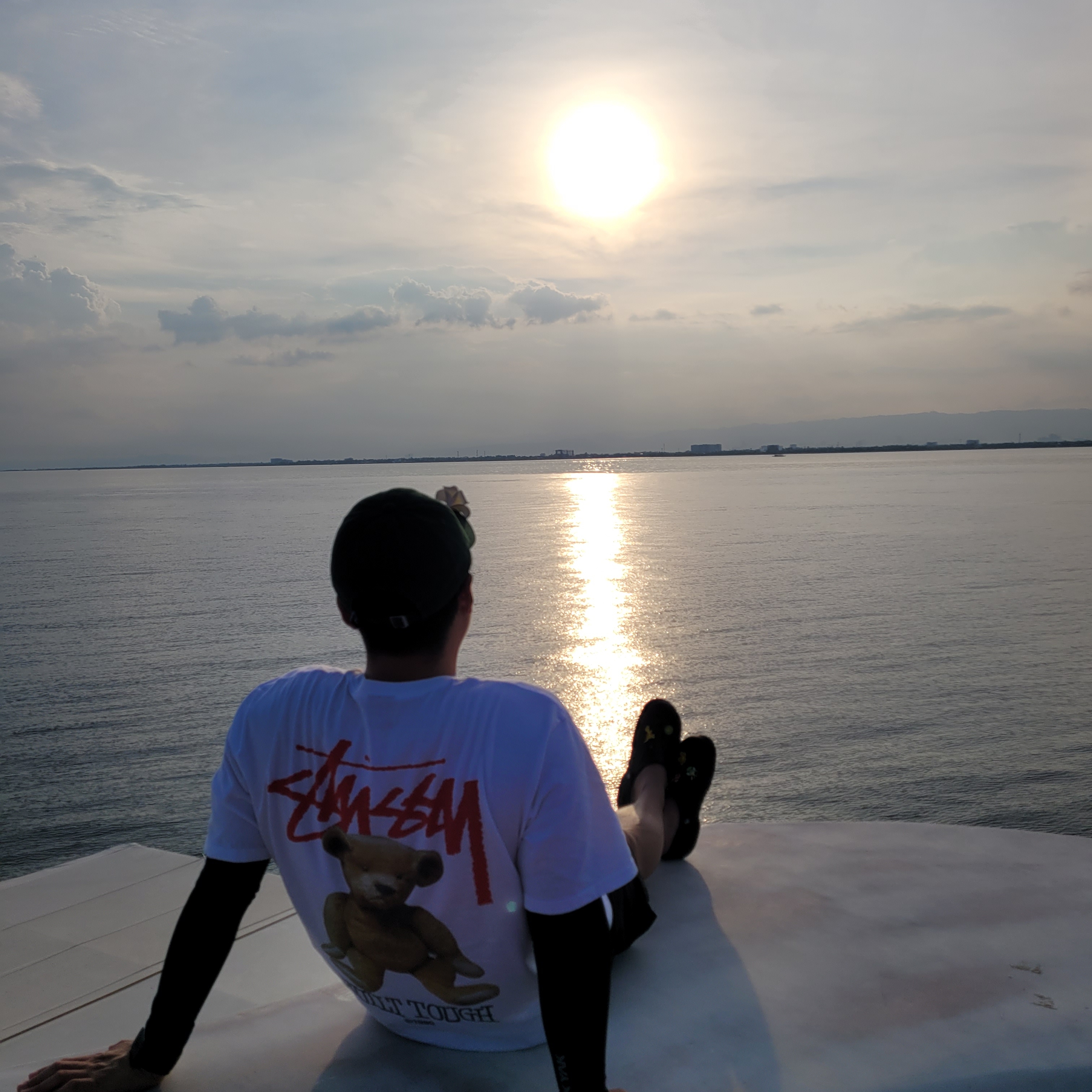 Stussy Built Tough T-Shirt White 착용 스타일