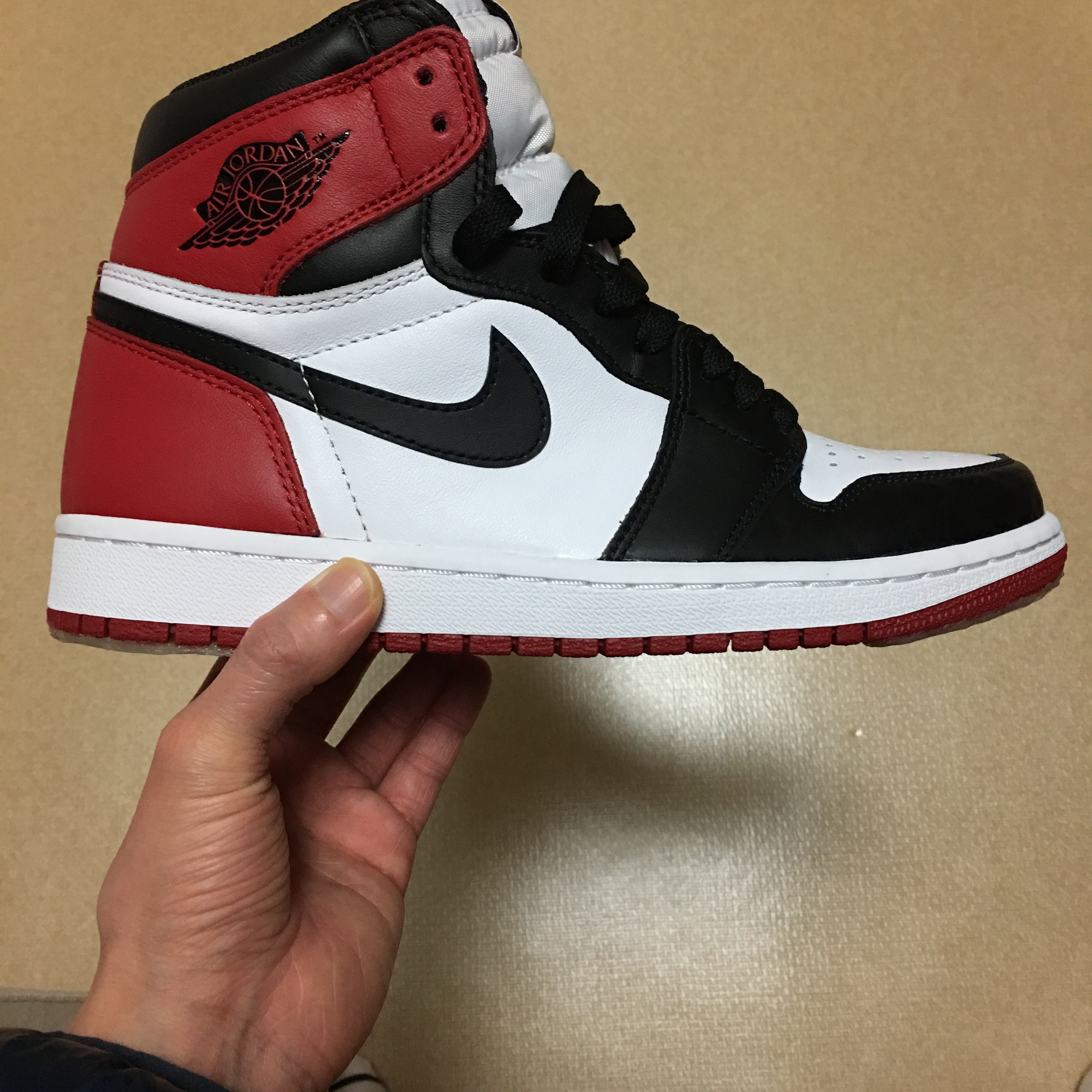 Jordan 1 Retro High OG Black Toe 2016 착용 스타일