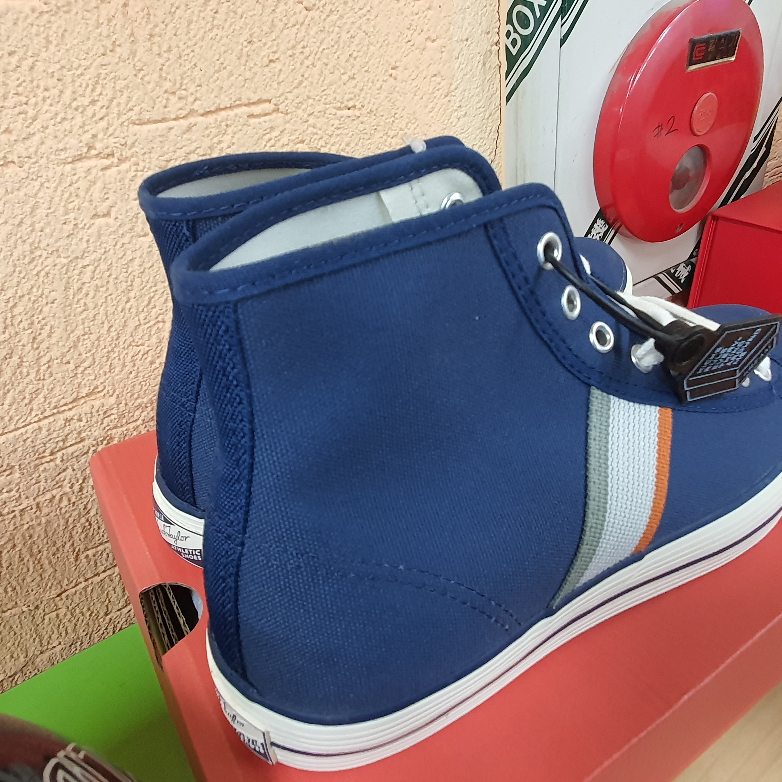Converse x Casestudy Player L/T Pro High Navy 착용 스타일 - 2