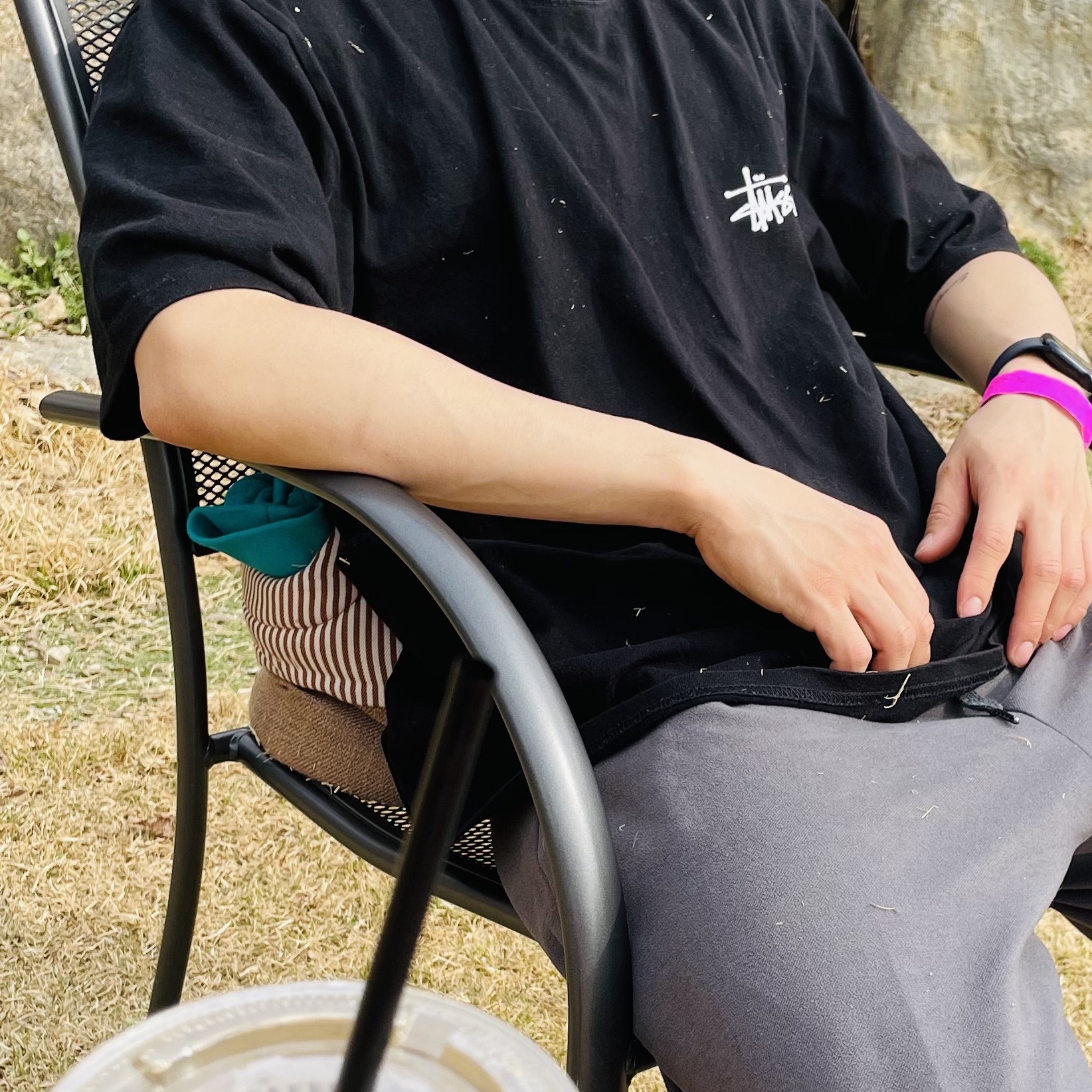 Stussy ITP Flower T-Shirt Black, Jordan Wordmark Fleece Hoodie New Emerald - Asia 착용 스타일
