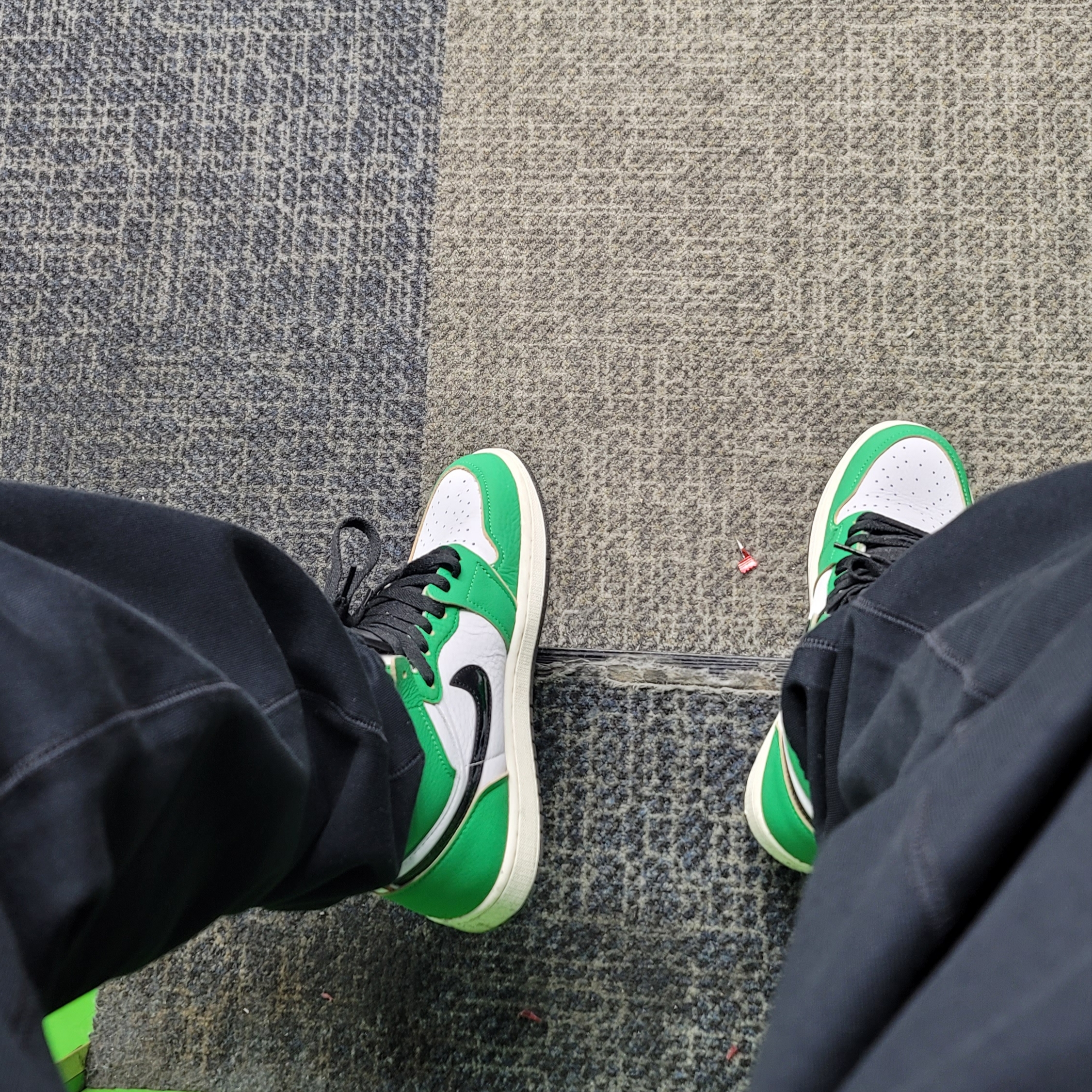 (W) Jordan 1 Retro High OG Lucky Green 착용 스타일