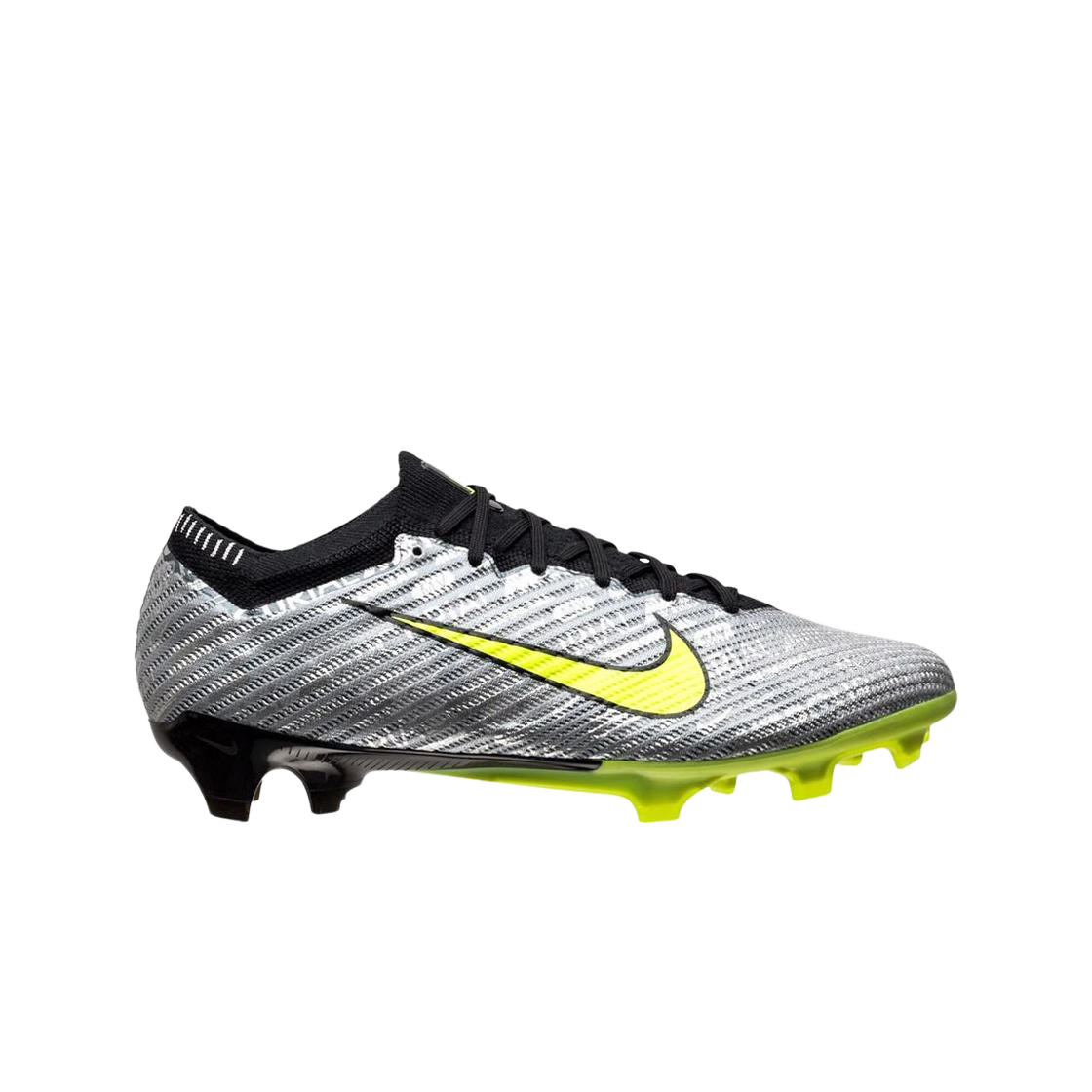 나이키 줌 머큐리얼 베이퍼 15 엘리트 XXV FG 메탈릭 실버 볼트