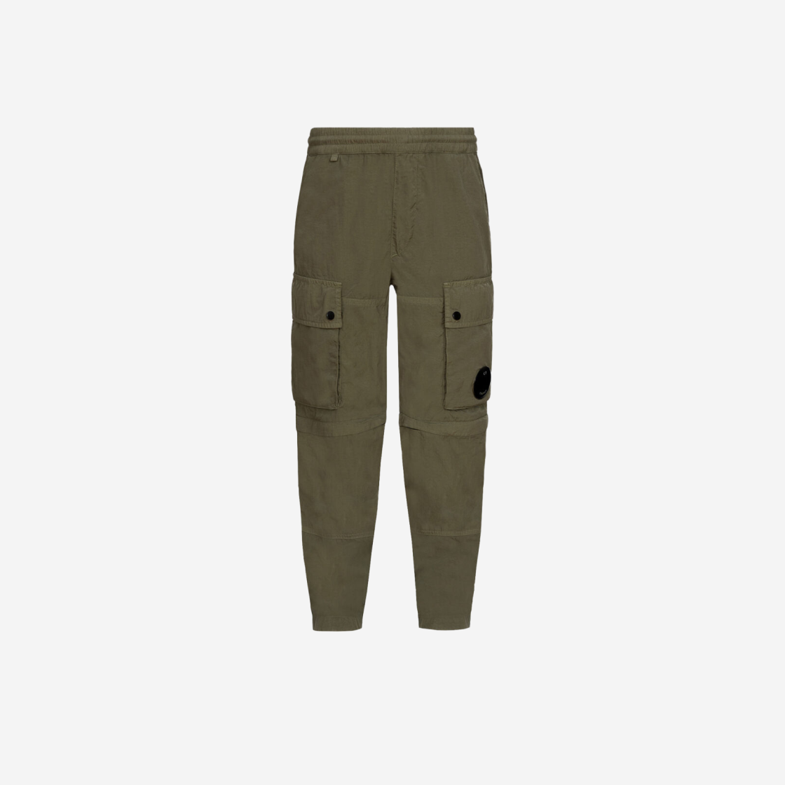 (Kids) C.P. Company U16 Chrome-R Zipped Cargo Pants Bronze Green - 23SS 상세 이미지 1