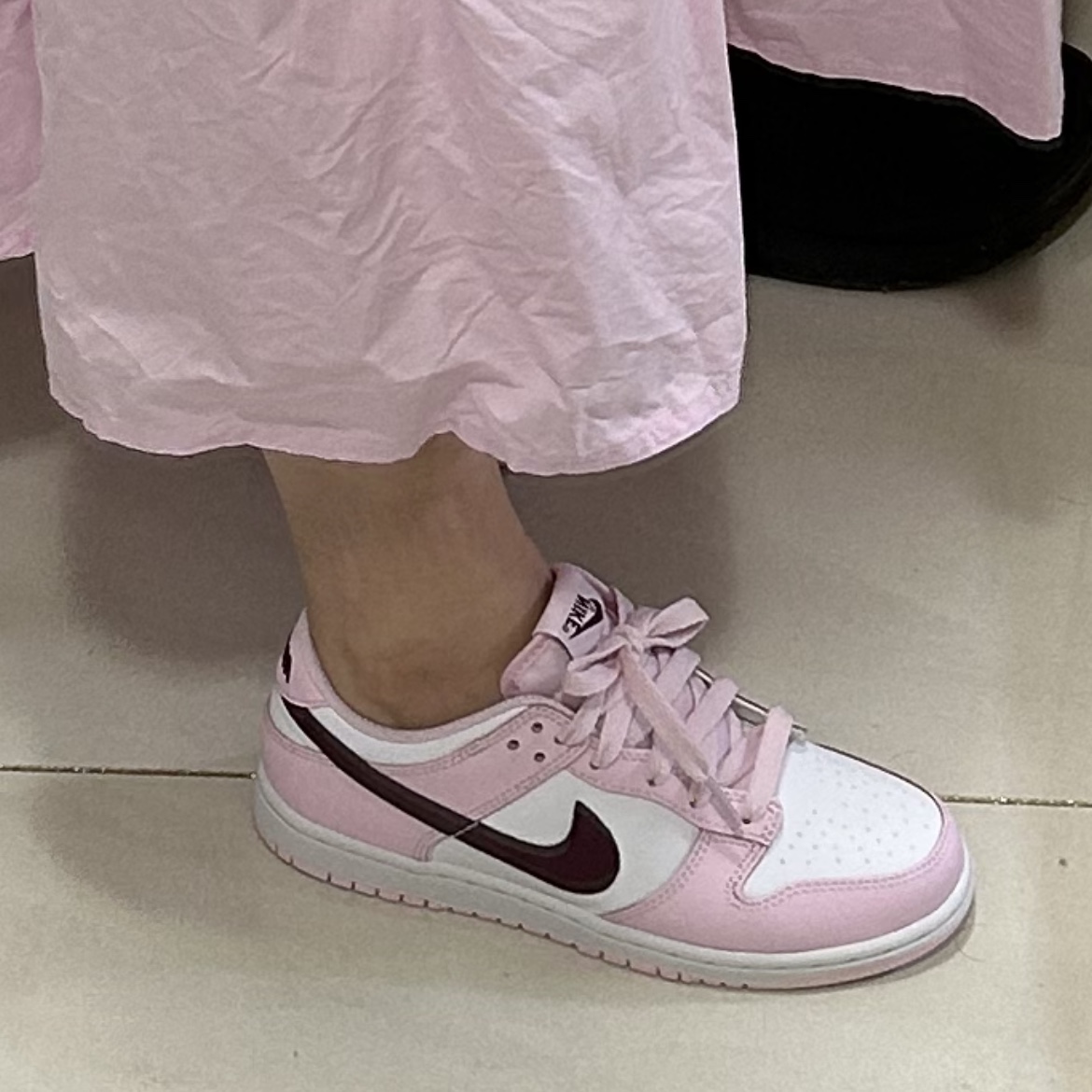 (PS) Nike Dunk Low Pink Foam 착용 스타일