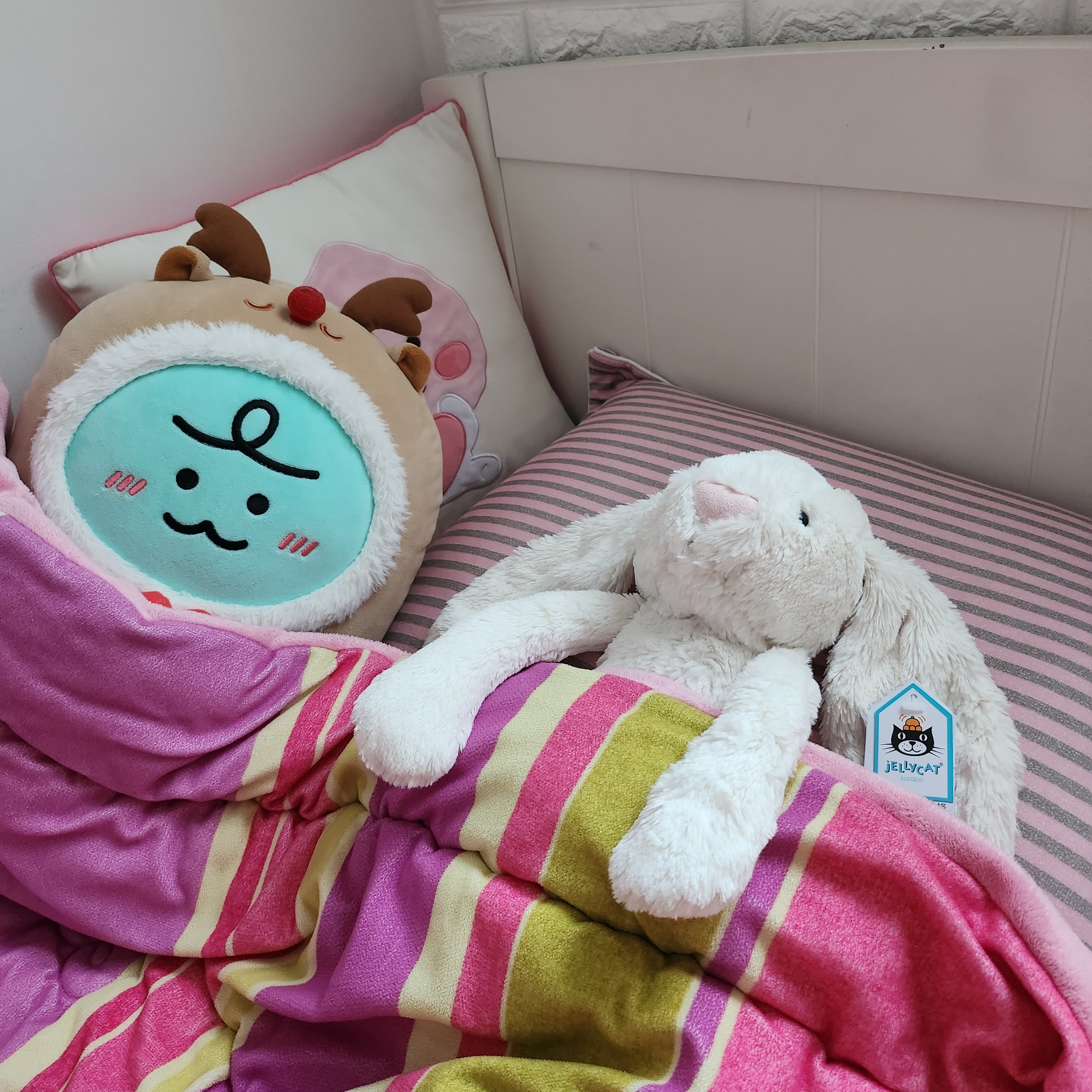 Jellycat Bashful Bunny Large Cream 착용 스타일 - 3