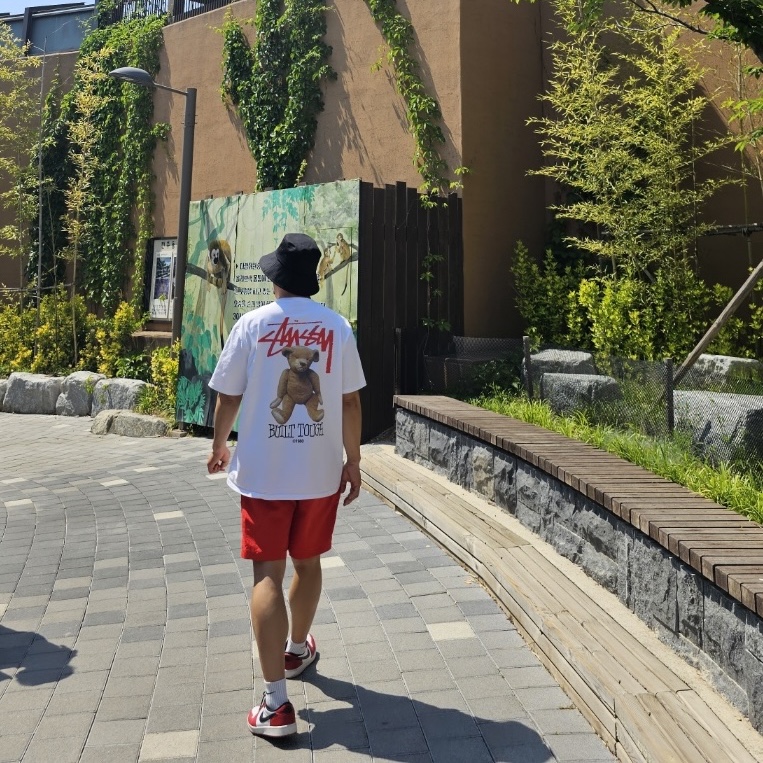 Stussy Stock Water Shorts Bright Red, Jordan 1 Low Golf Chicago 착용 스타일