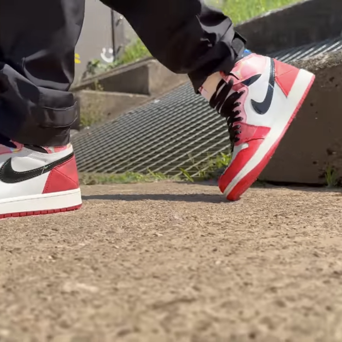 Jordan 1 Retro High Spider-Man Next Chapter 착용 스타일 - 2