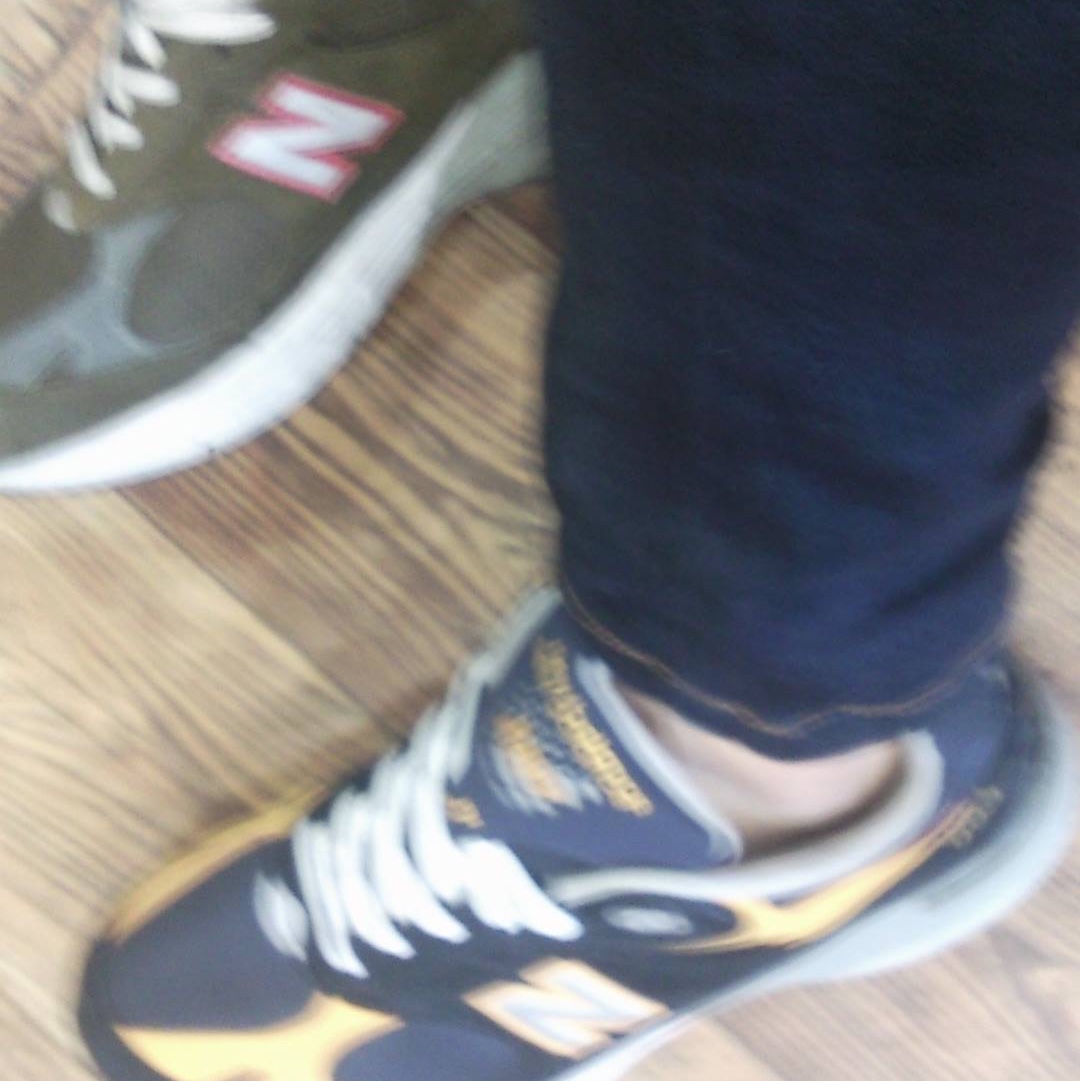 New Balance 993 Made in USA Military Green - D Standard 착용 스타일