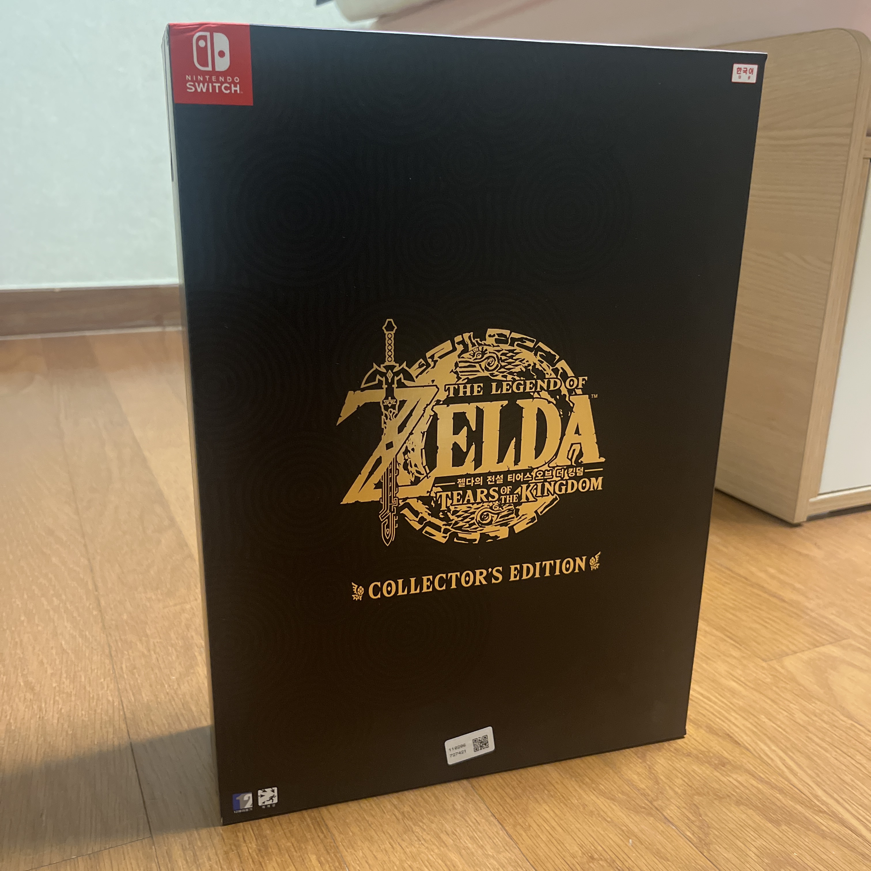 Nintendo Switch The Legend of Zelda Tears of The Kingdom - Collector's Edition (With Title/Korean Ver.) 착용 스타일