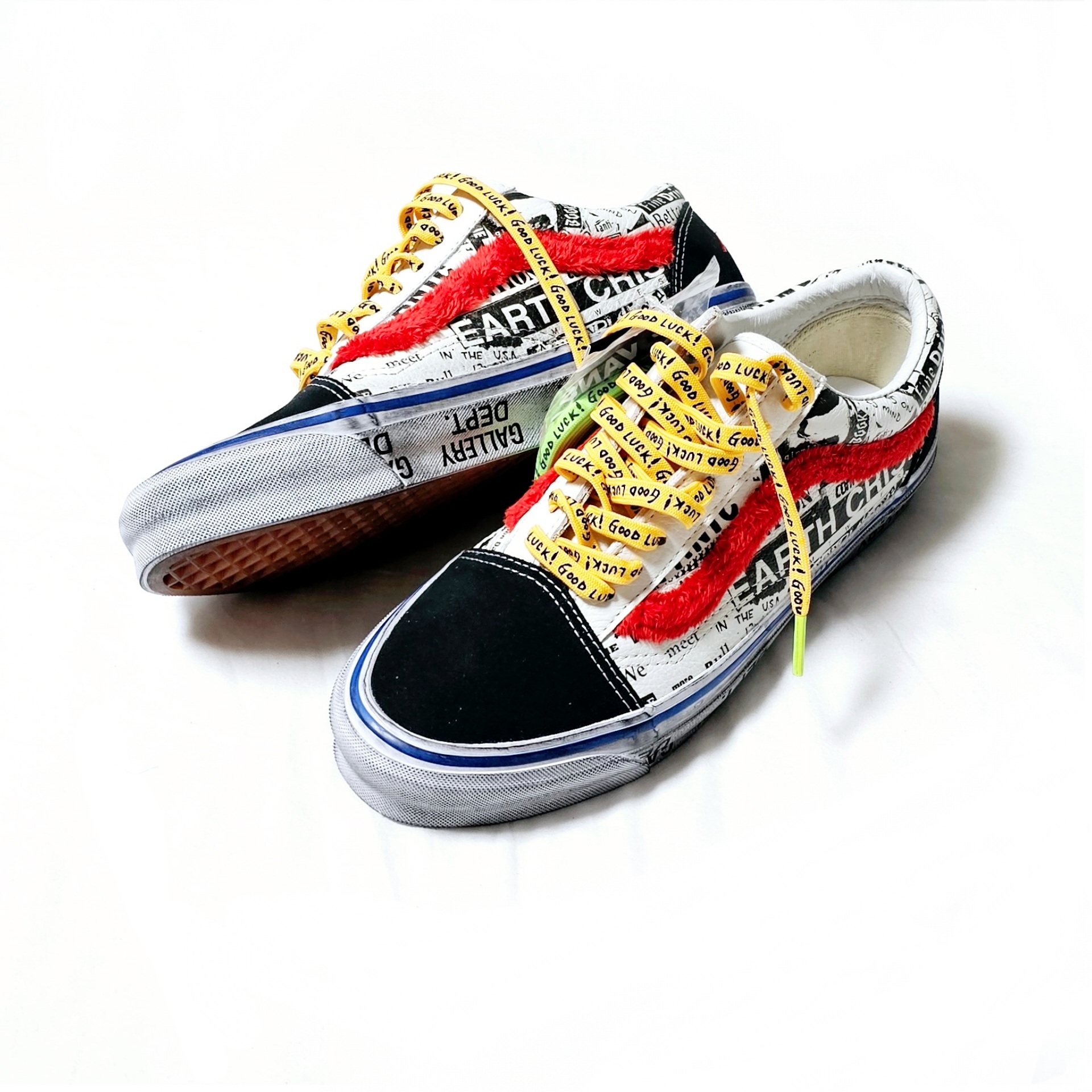 Vans Vault x Gallery Dept. OG Old Skool LX 착용 스타일 - 2