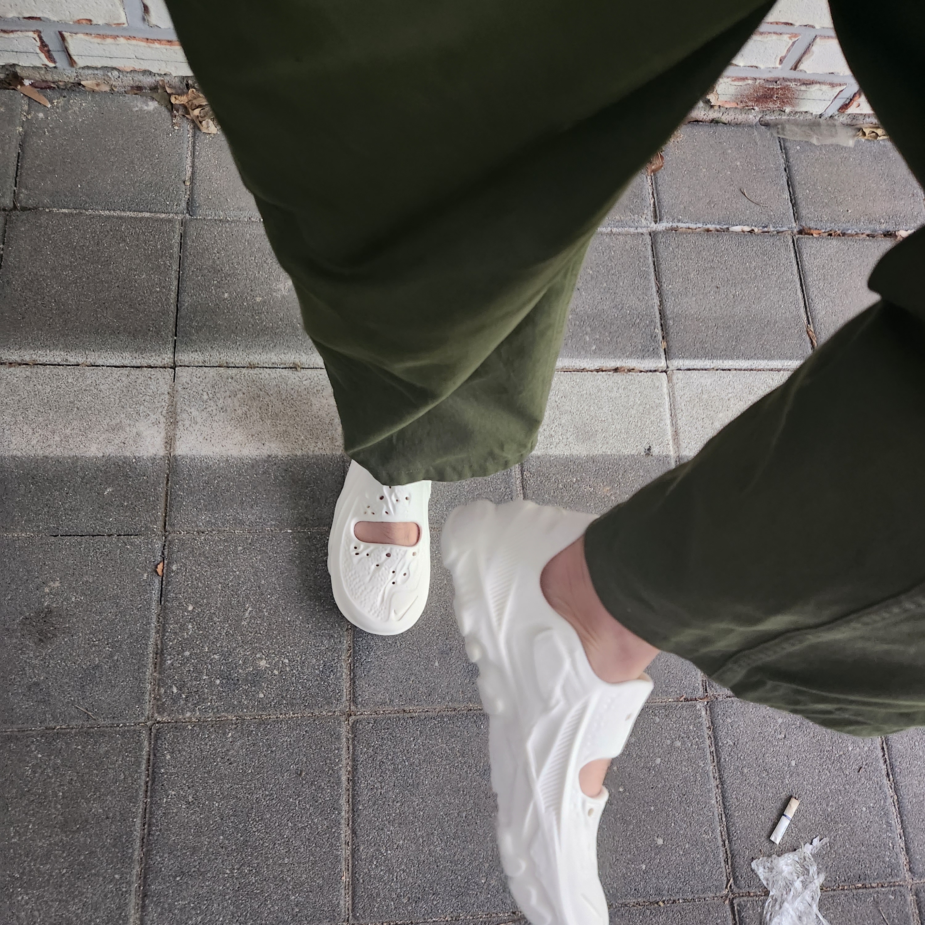 Nike ISPA Universal Natural 착용 스타일 - 2