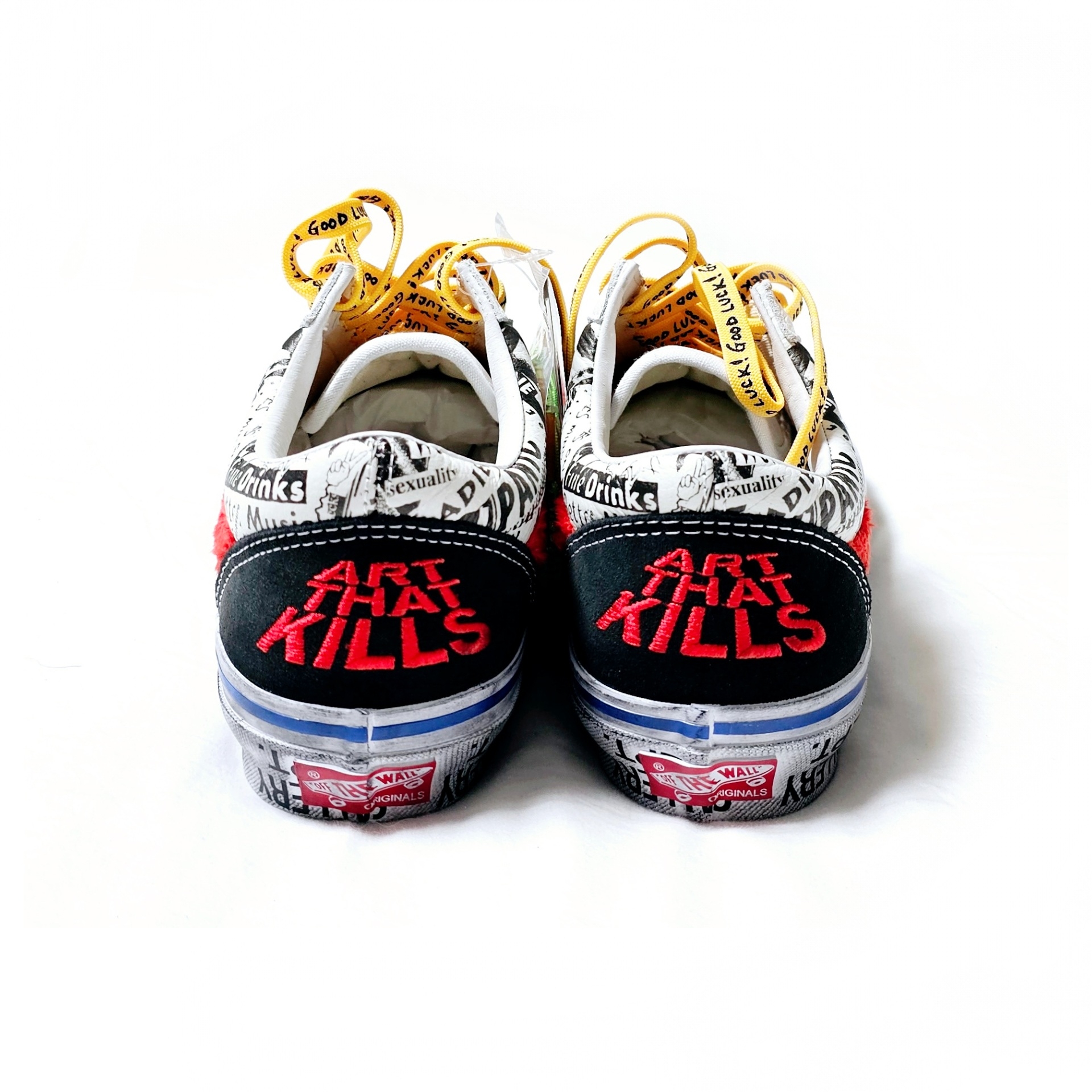 Vans Vault x Gallery Dept. OG Old Skool LX 착용 스타일 - 4