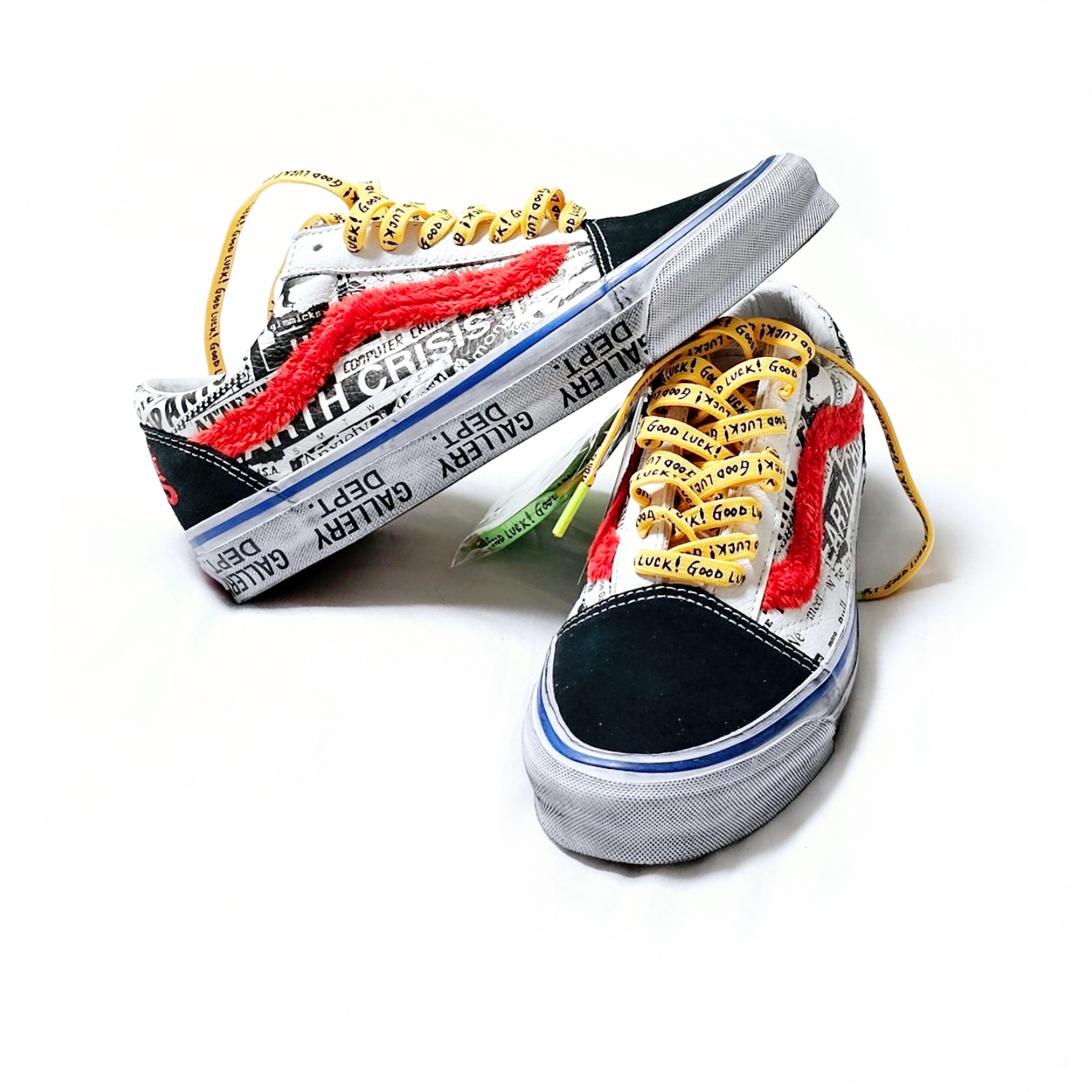 Vans Vault x Gallery Dept. OG Old Skool LX 착용 스타일 - 5