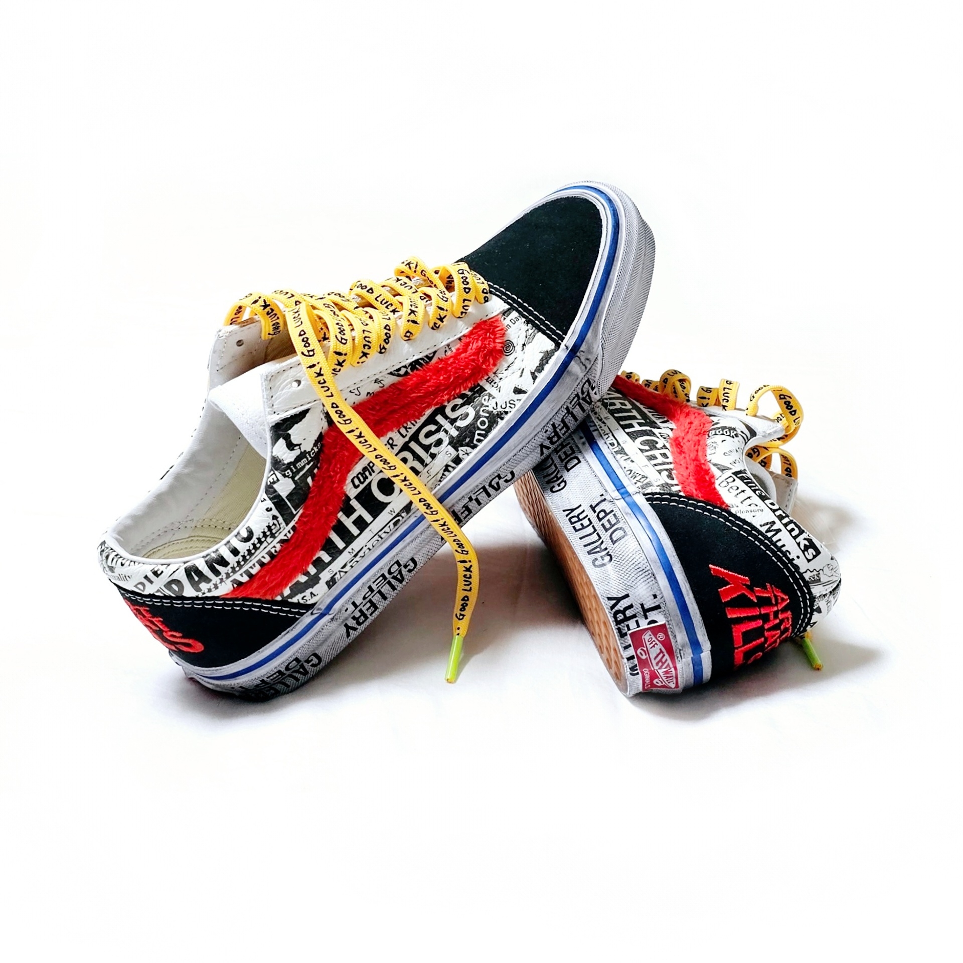 Vans Vault x Gallery Dept. OG Old Skool LX 착용 스타일 - 3