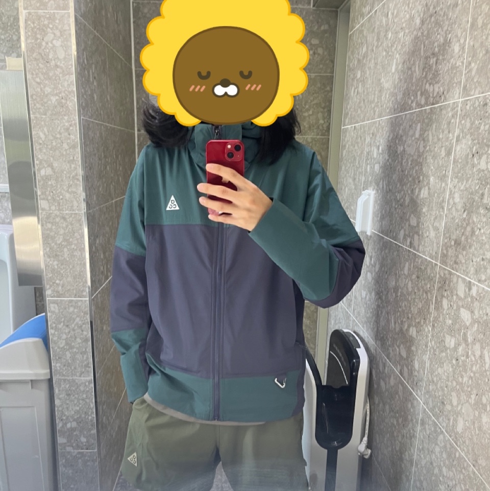 Nike ACG Sun Farer Jacket Faded Spruce - Asia, Nike ACG Dri-Fit New Sands Shorts Medium Olive - Asia 착용 스타일