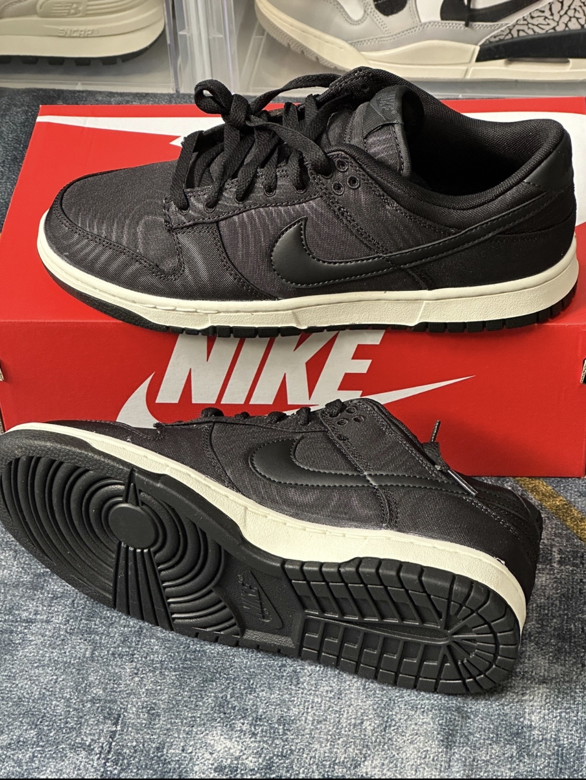 Nike Dunk Low Retro Premium Black 착용 스타일