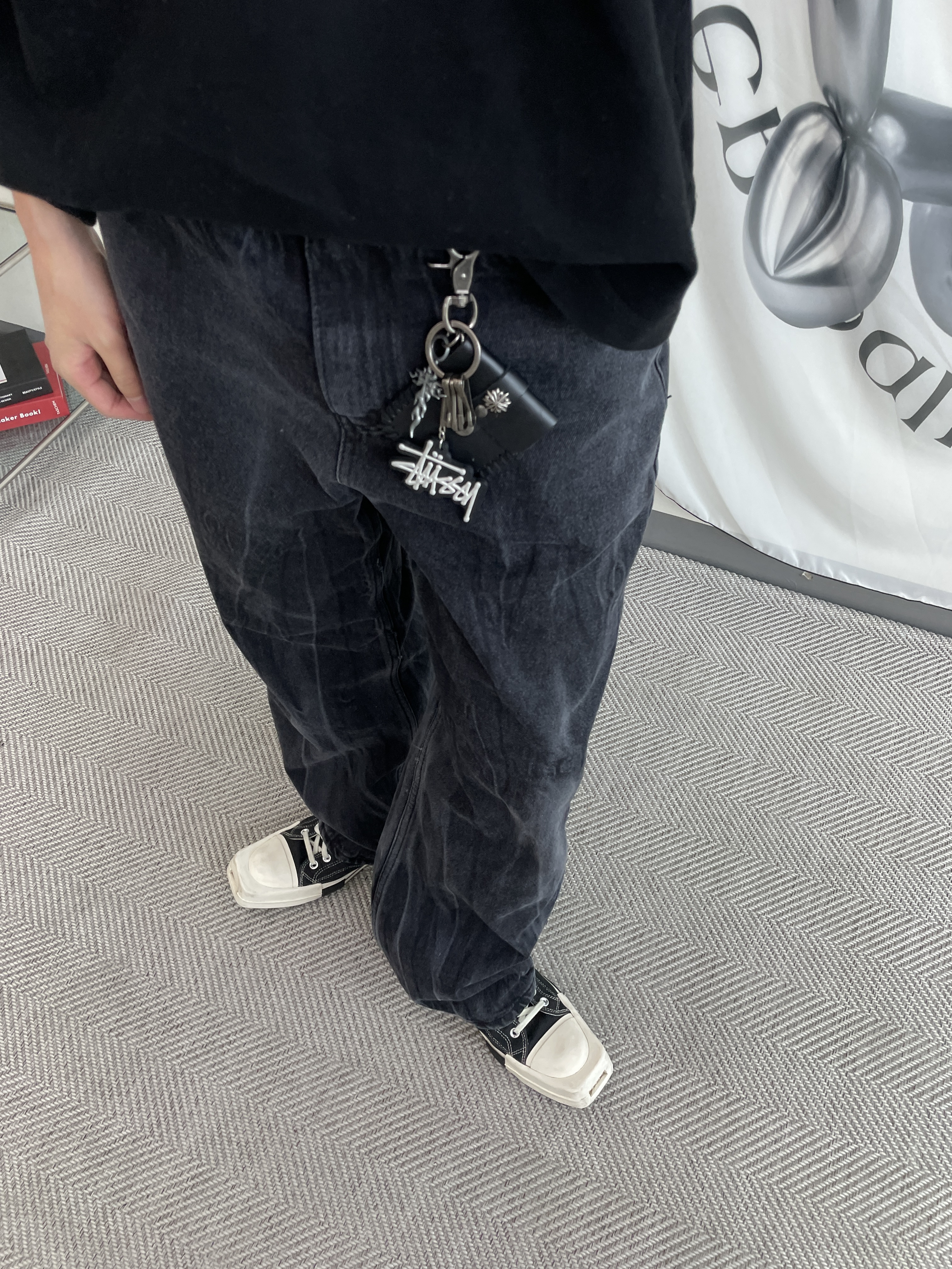 Converse x Drkshdw Drkstr Chuck 70 High Black 착용 스타일 - 4