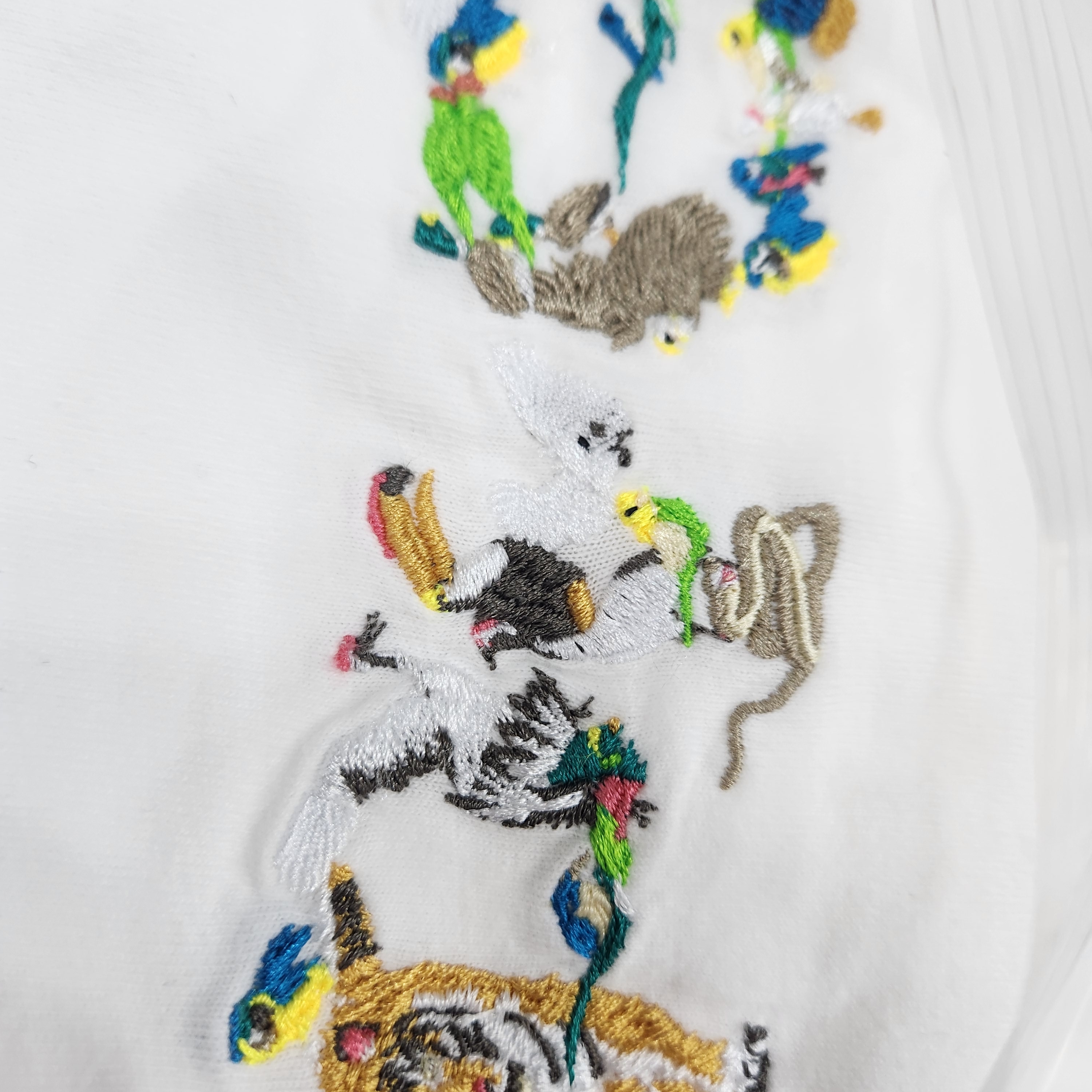 Supreme Animal Kingdom S/S Top White - 23SS 착용 스타일 - 2