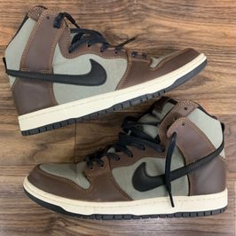 Nike SB Dunk High Baroque Brown 착용 스타일 - 2