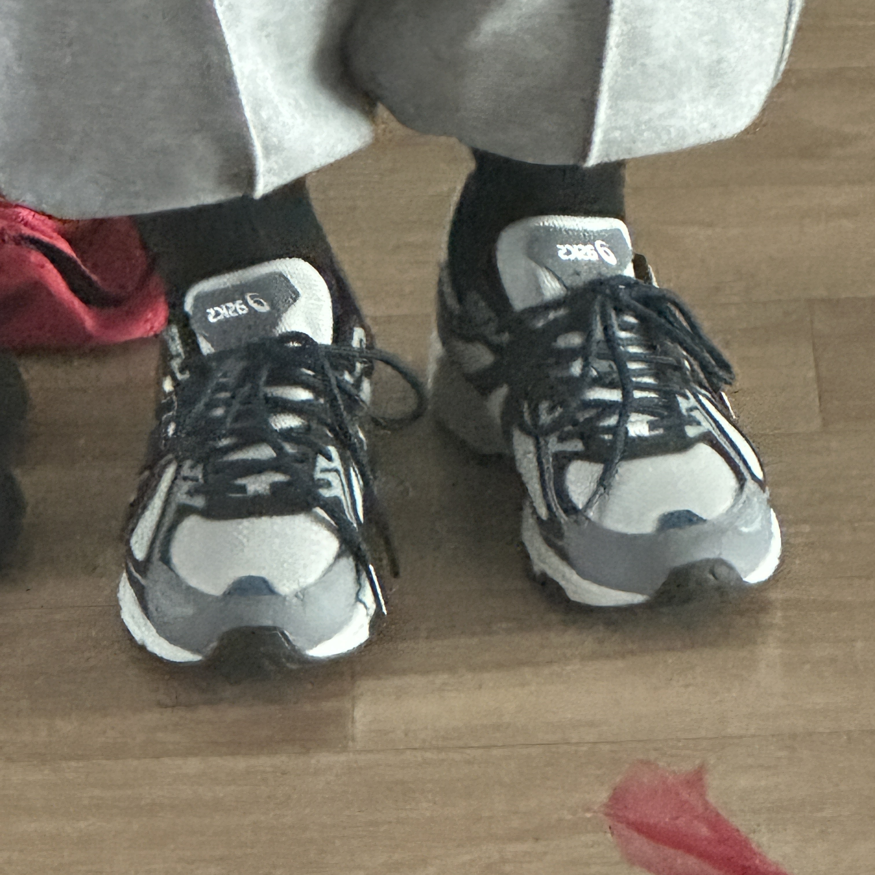 Asics Gel-Venture 6 SPS Glacier Grey 착용 스타일