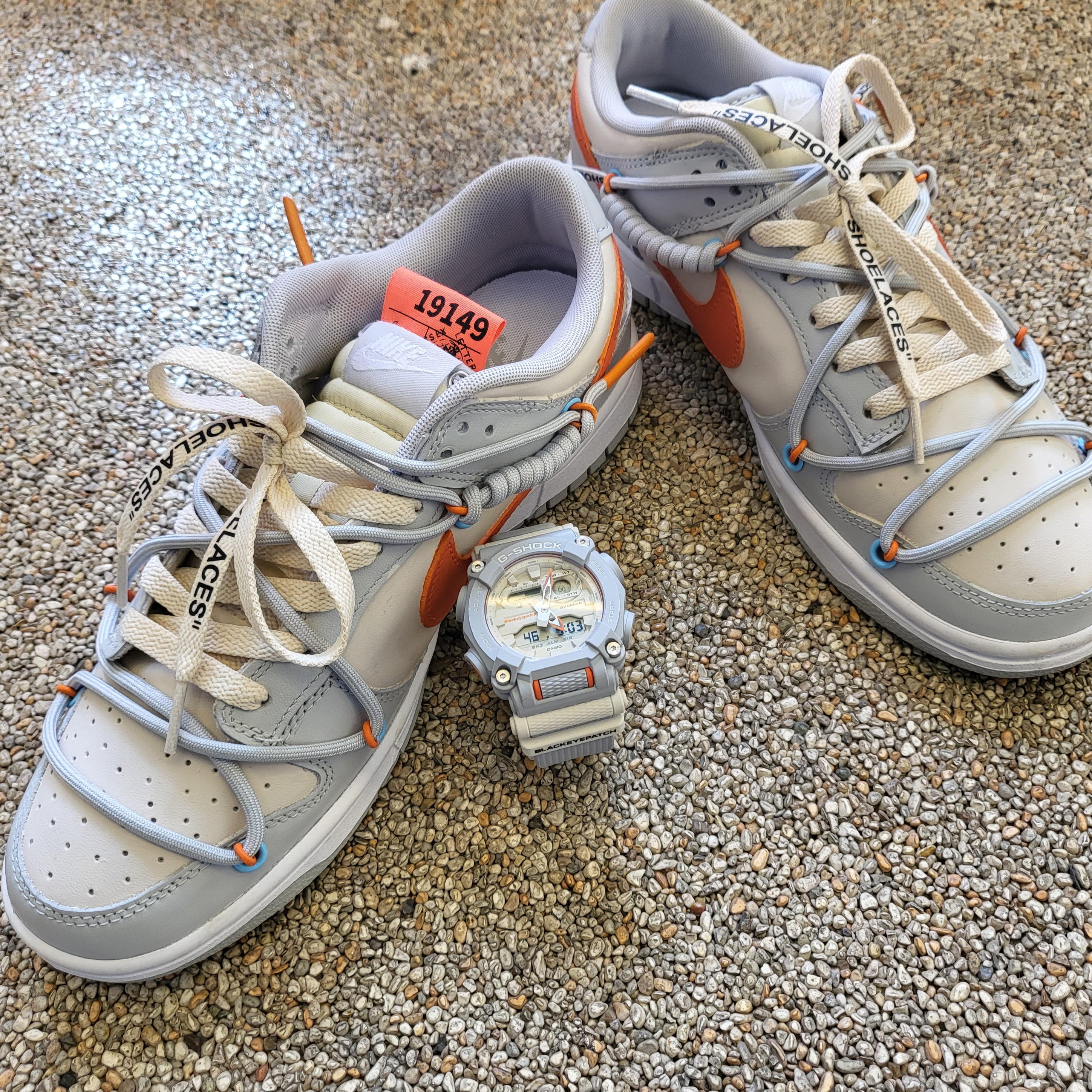 Nike Dunk Low Retro Grey Fog 착용 스타일 - 2