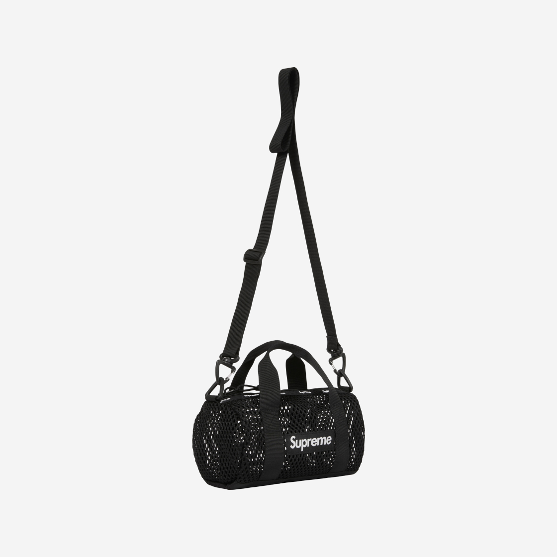 Supreme Mesh Mini Duffle Bag Black 23SS - | eBay