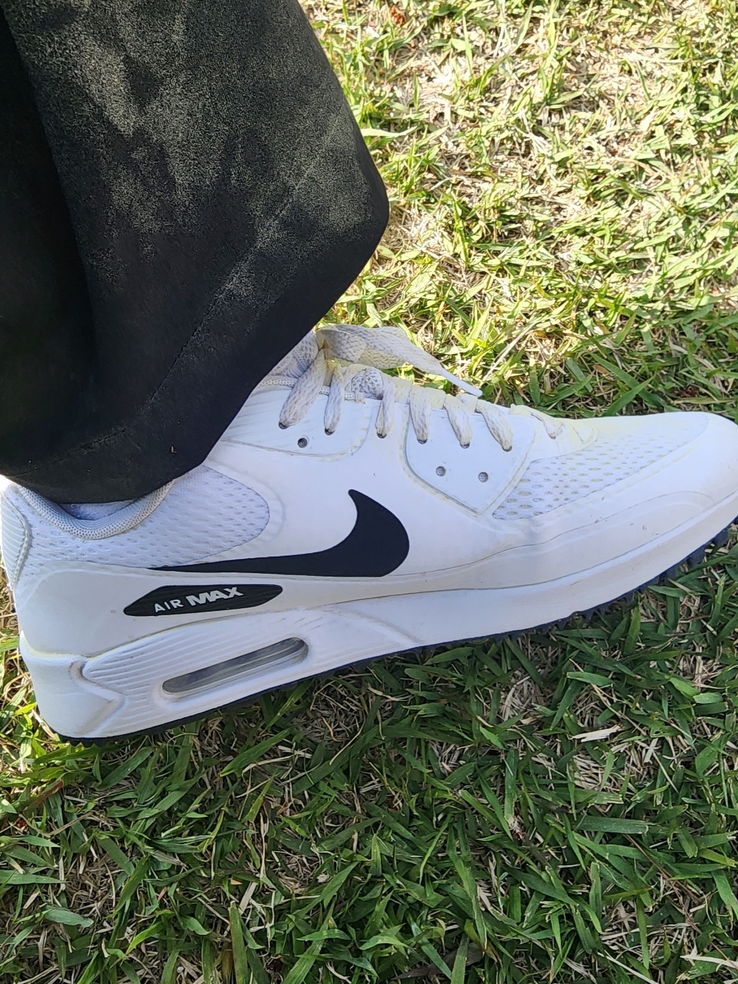 Nike Air Max 90 G White Black 착용 스타일