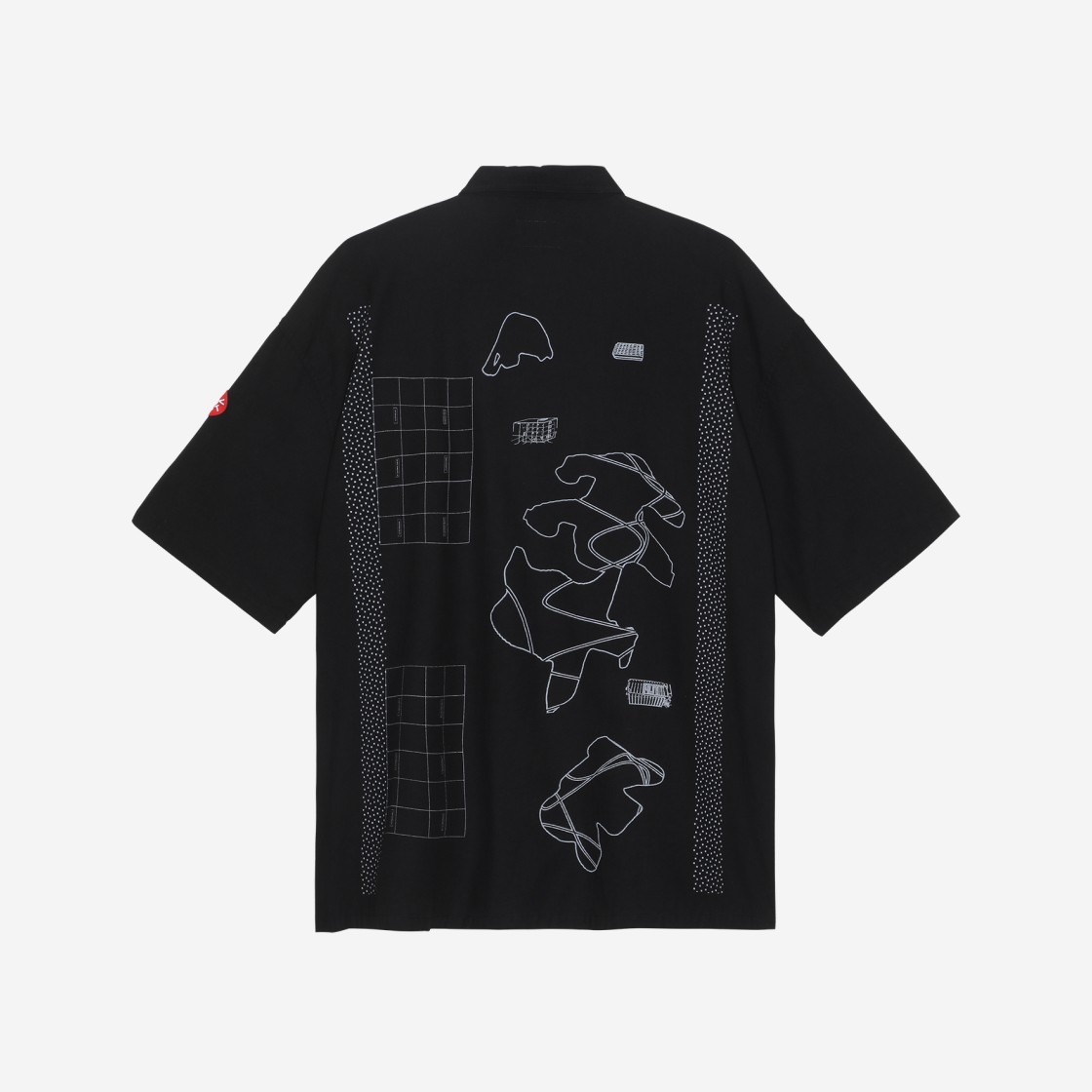 Cav Empt Counterfeit Short Sleeve Shirt Black - 23SS 상세 이미지 2