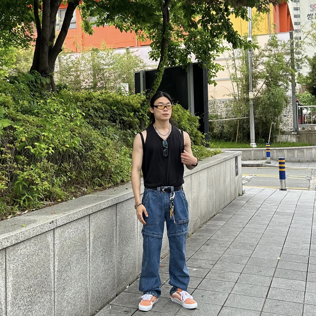Ader Error Log; Khalif Green 착용 스타일 - 1