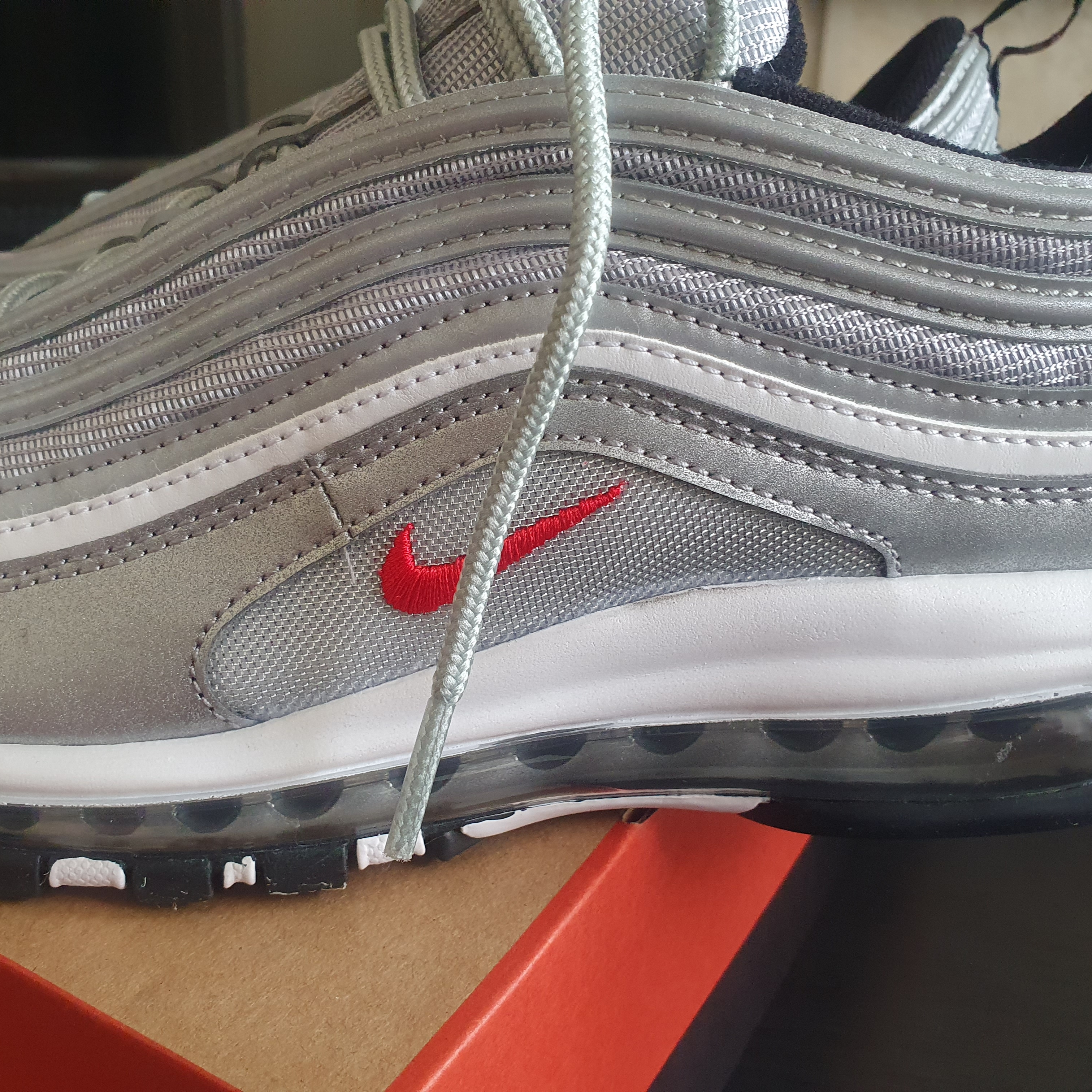 Nike Air Max 97 OG Silver Bullet 2022 착용 스타일 - 3
