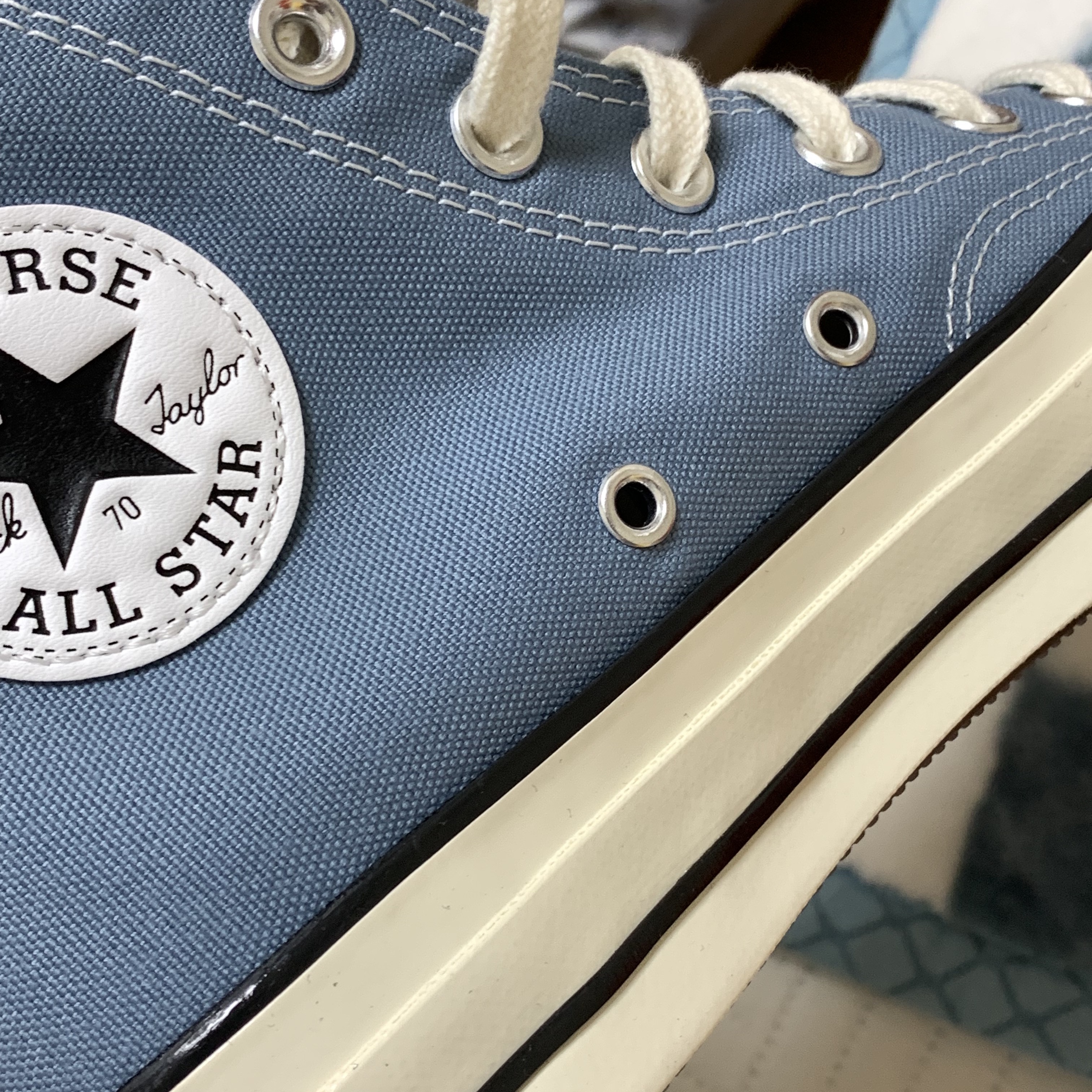 Converse Chuck 70 High Indigo Oxide 착용 스타일 - 1