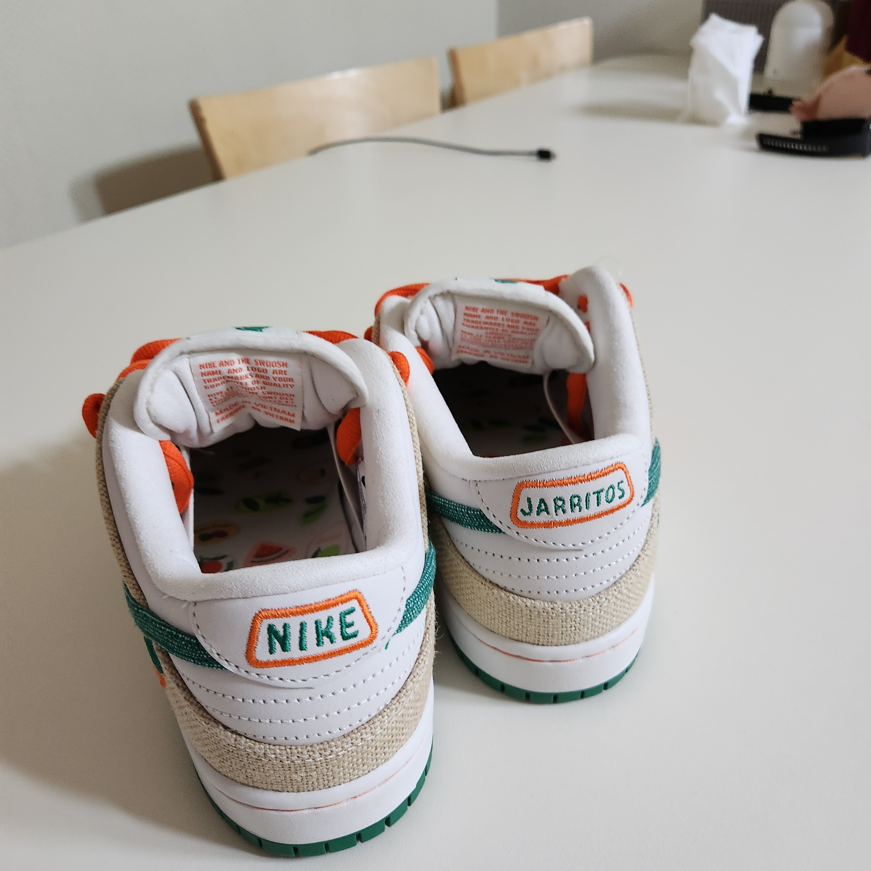 Nike x Jarritos SB Dunk Low Phantom and Malachite 착용 스타일 - 4