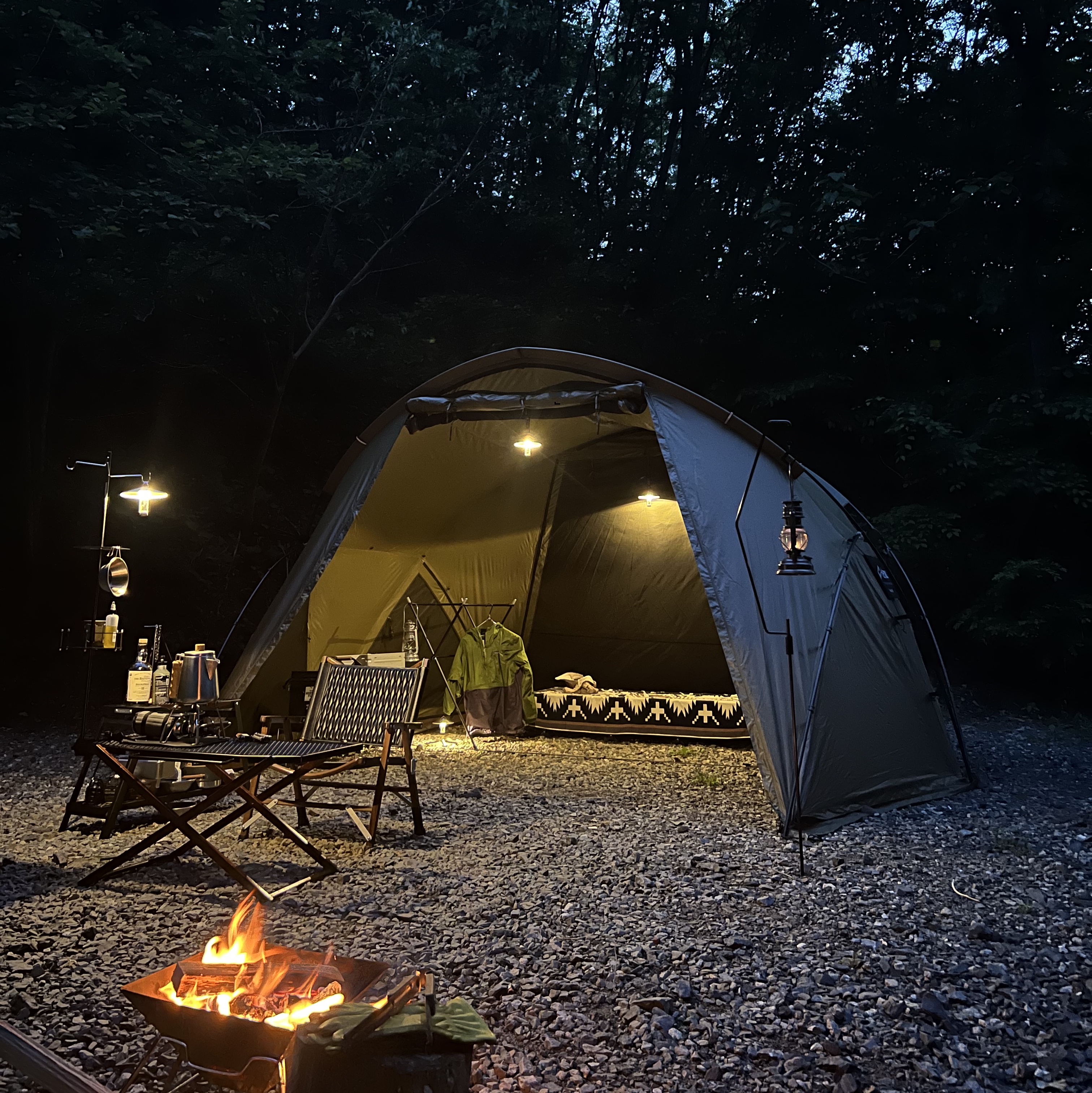 Helinox Tactical V-Tarp 4.0 R1 Coyote Tan 착용 스타일