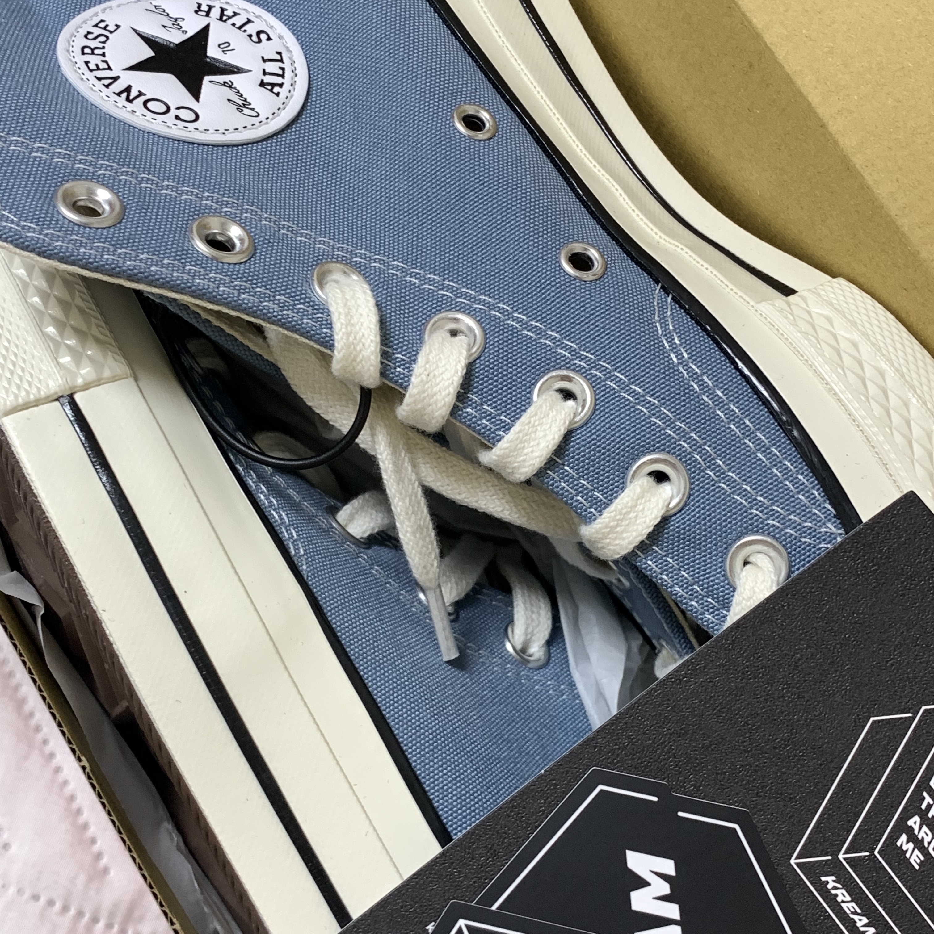 Converse Chuck 70 High Indigo Oxide 착용 스타일 - 2