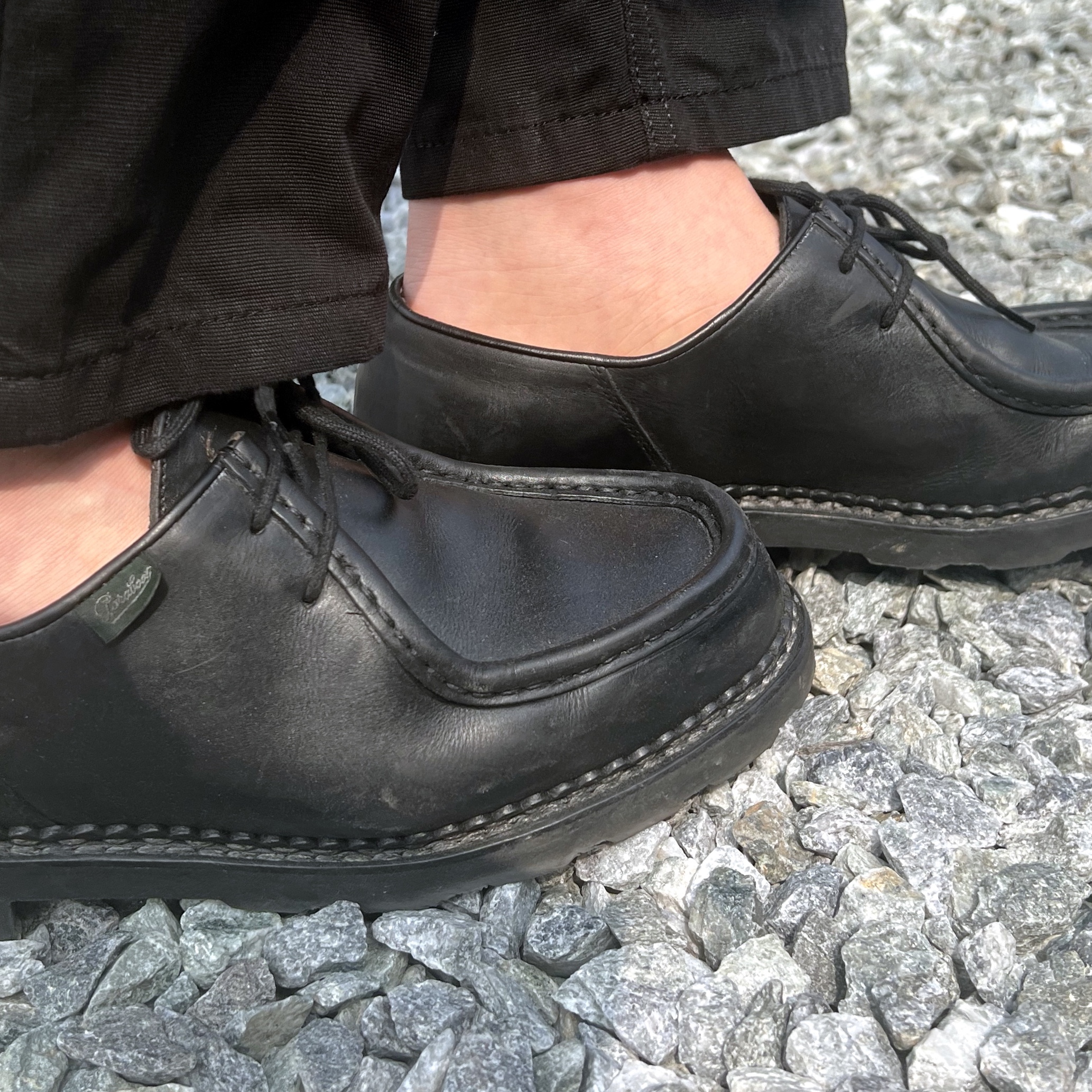 Paraboot Michael Lisse Black 착용 스타일