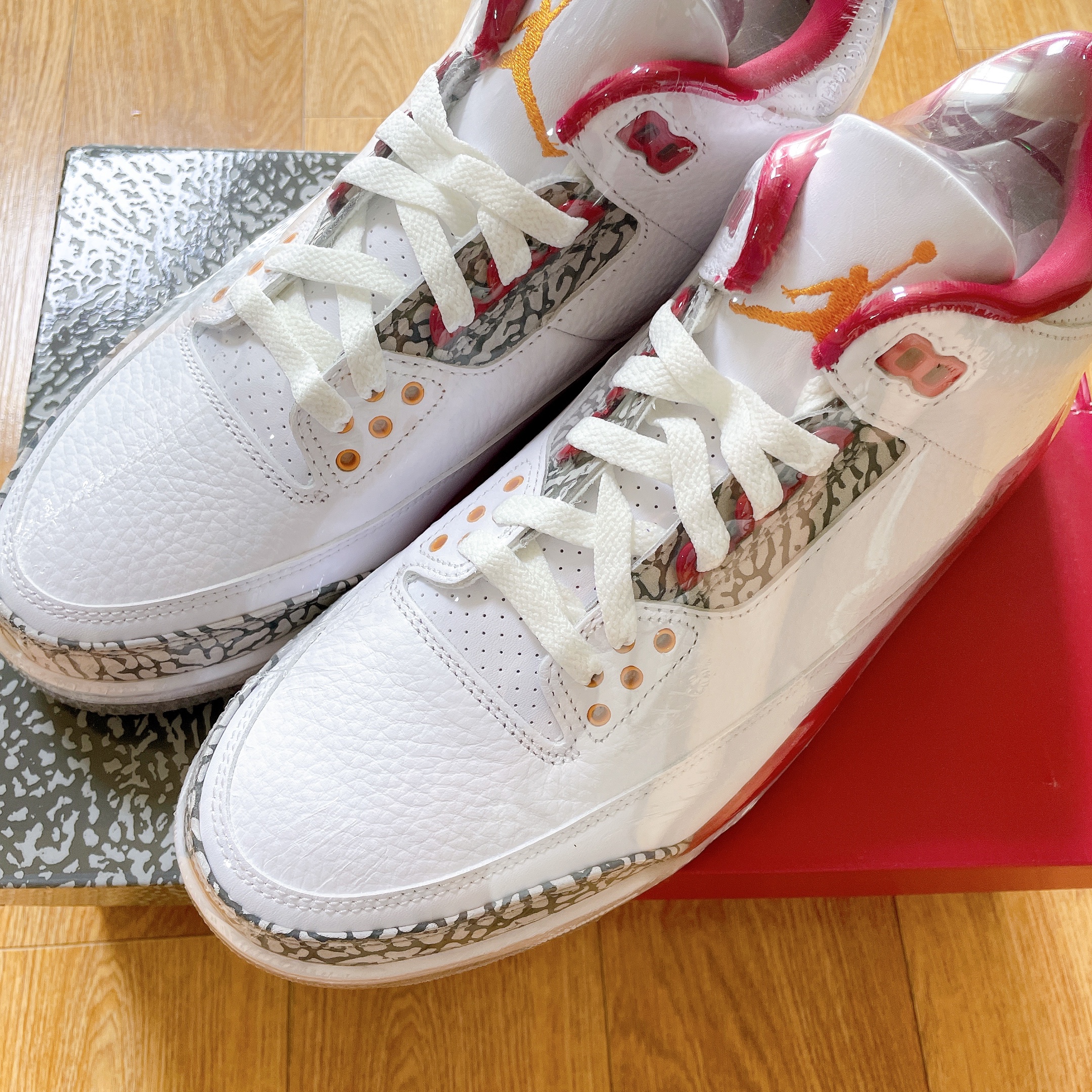 Jordan 3 Retro Cardinal Red 착용 스타일 - 2