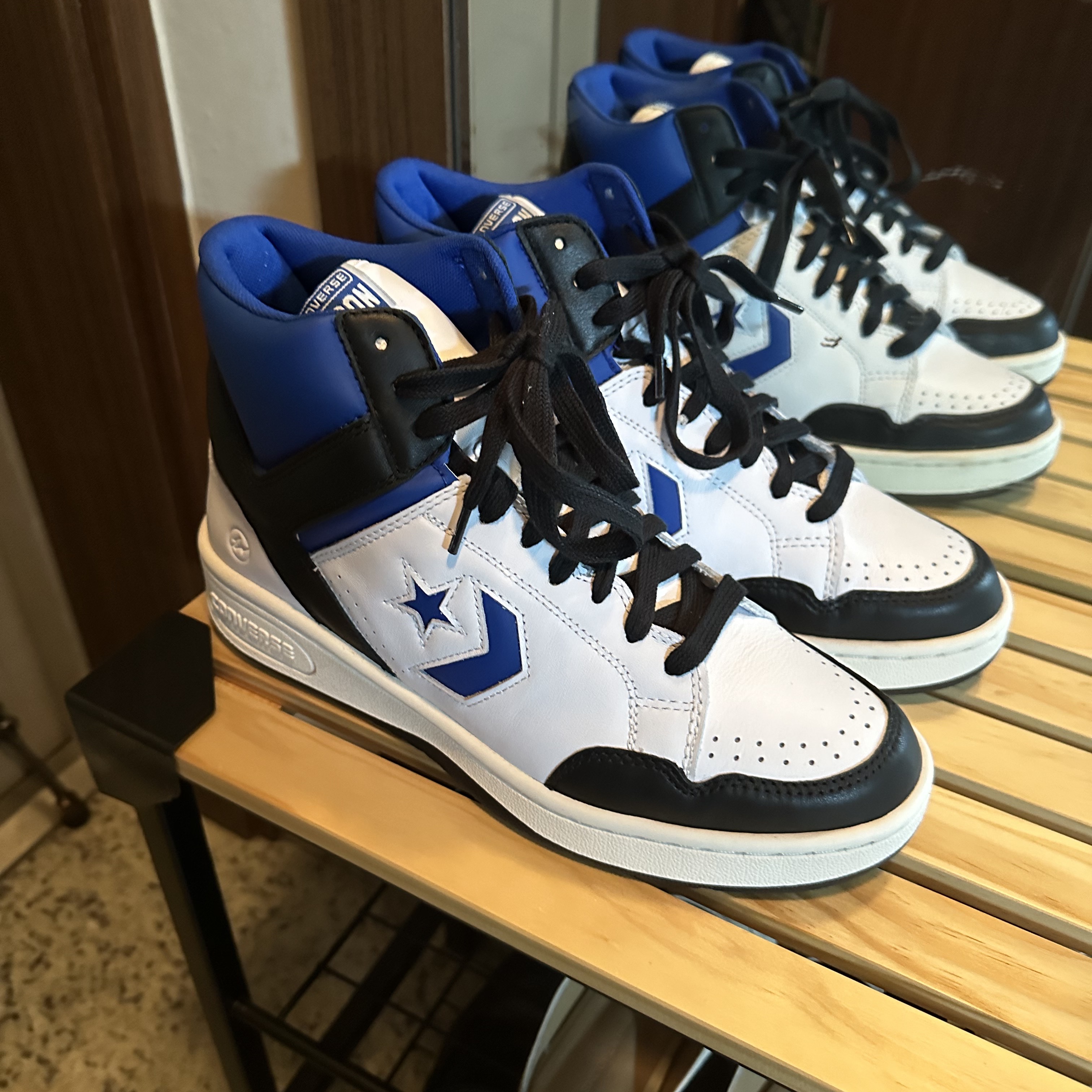 Converse x Fragment Weapon Mid White 착용 스타일 - 1