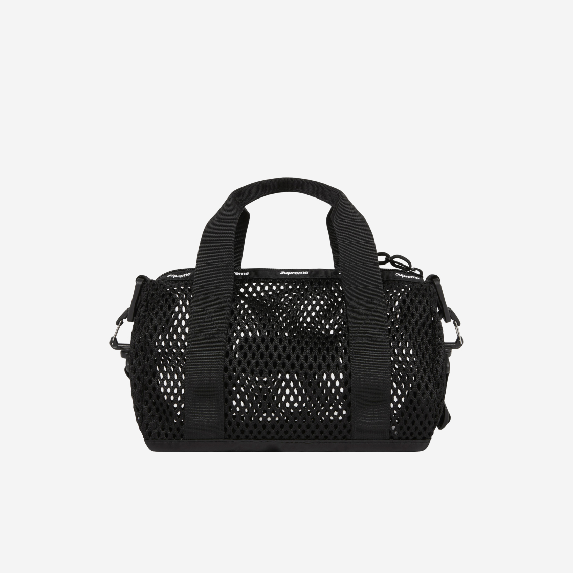 Supreme Mesh Mini Duffle Bag Black 23SS -