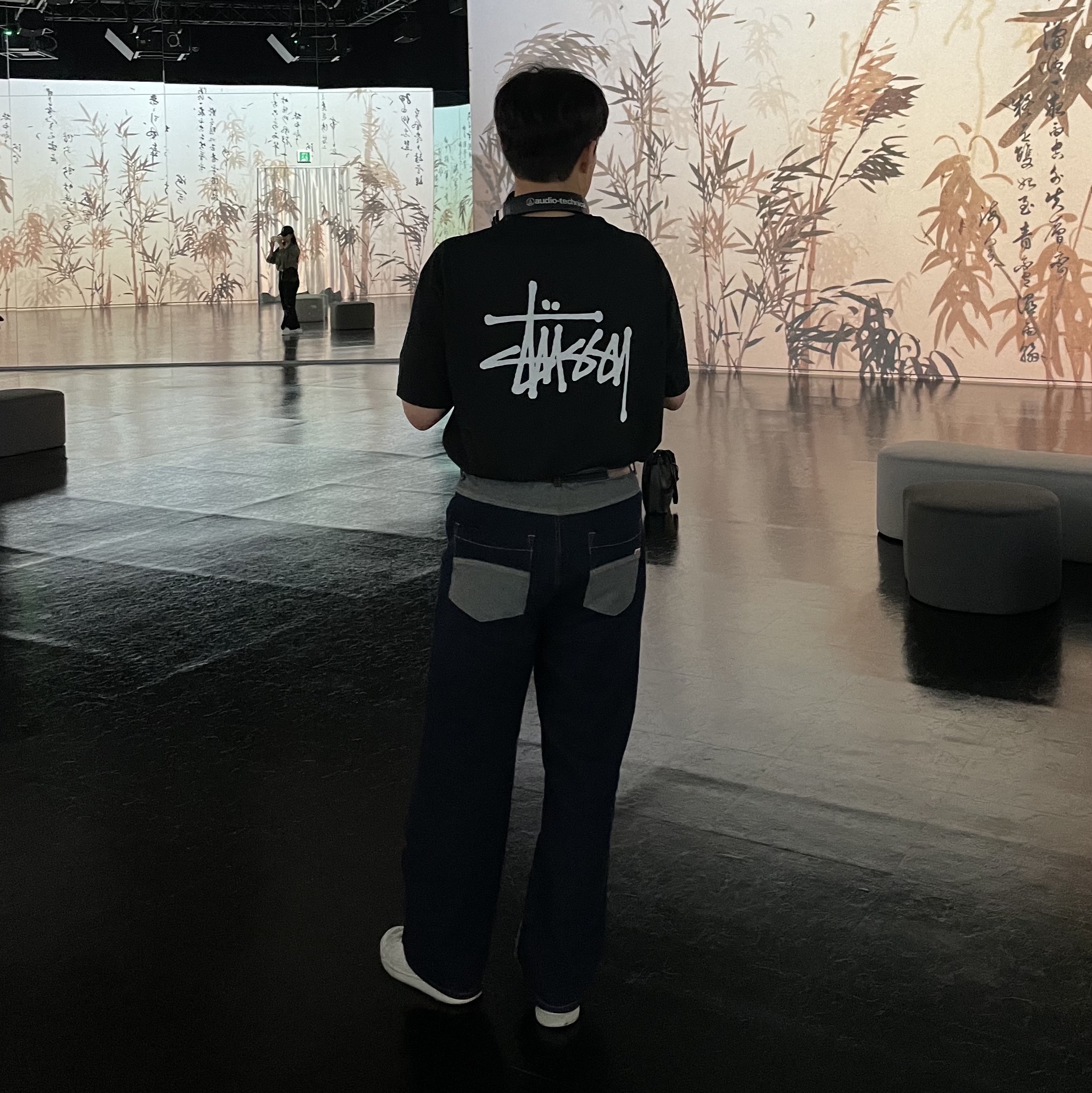 Stussy Basic Stussy Pigment Dyed T-Shirt Black 2022 착용 스타일