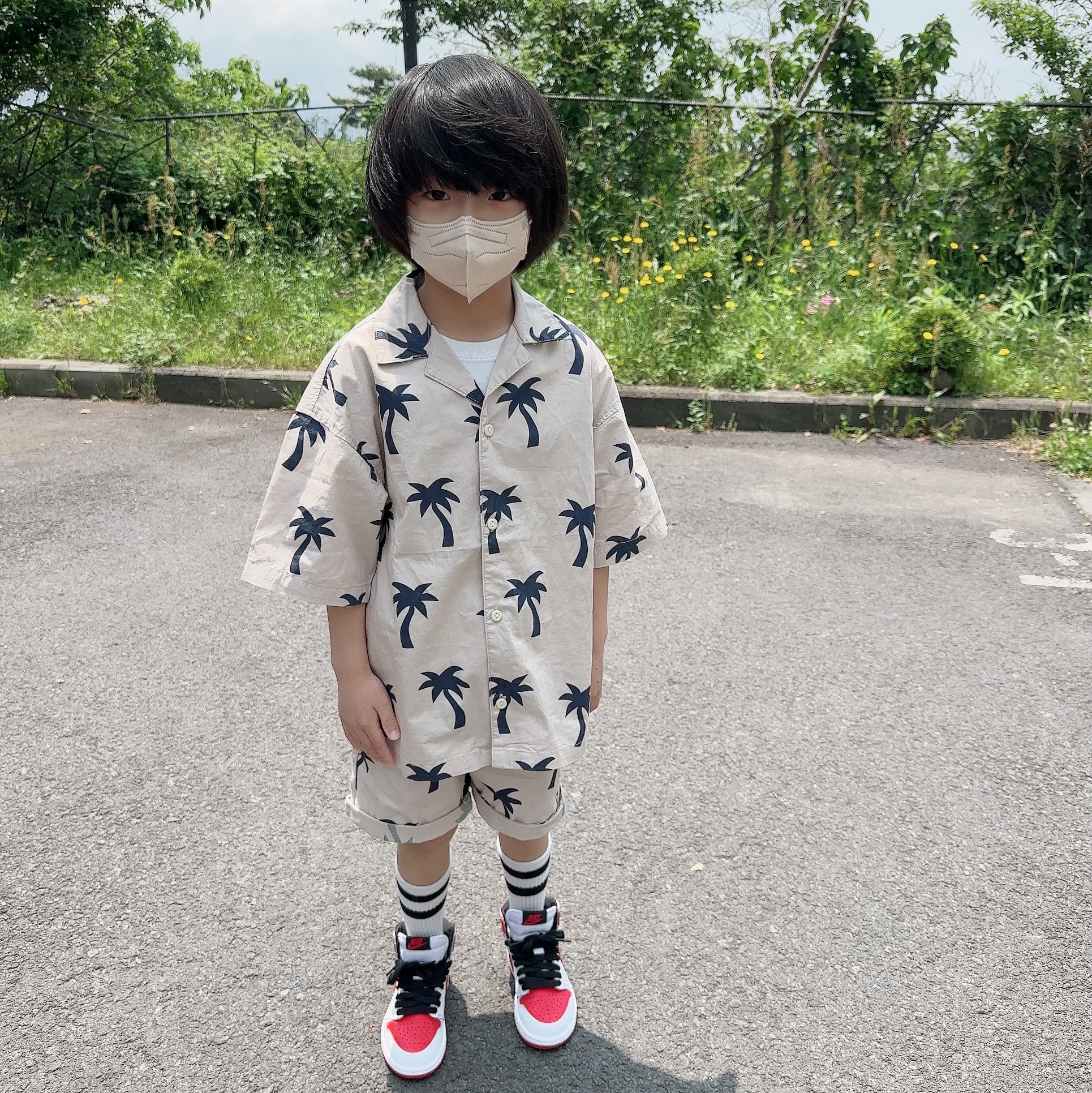 (GS) Jordan 1 Retro High OG Heritage 착용 스타일 - 3