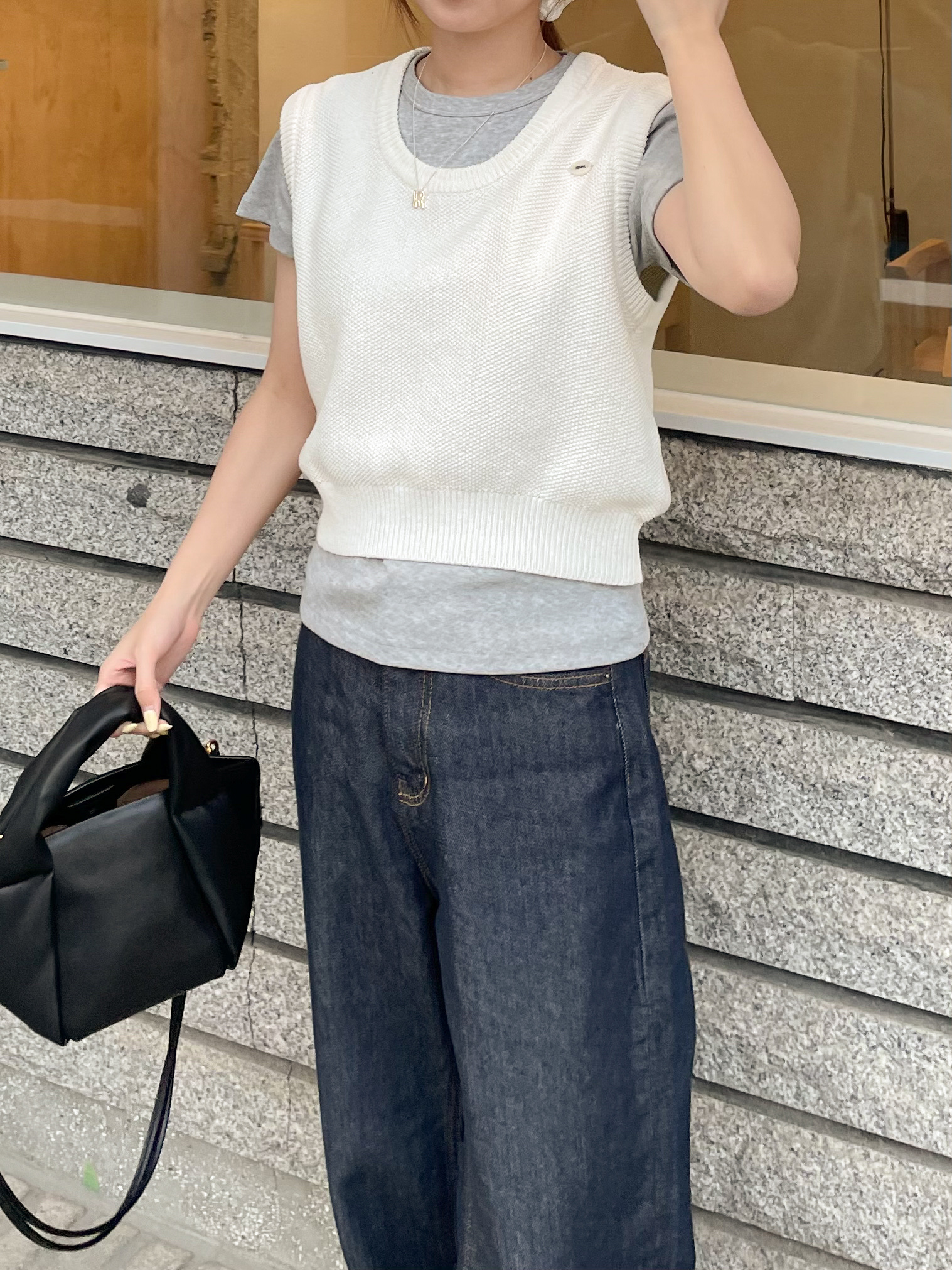 Maison Margiela Calfskin Replica Sneakers 착용 스타일 - 2