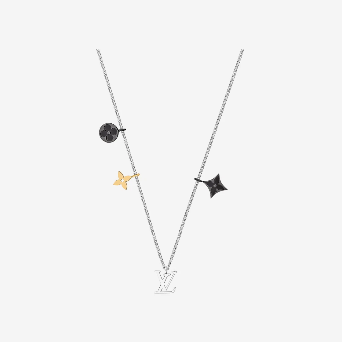 루이비통 LV 인스팅트 펜던트 실버 골드 | Louis Vuitton | KREAM Louis Vuitton LV Instinct Pendant Silver Gold