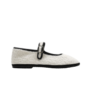 (W) Drogheria Crivellini Mary Jane Astrakan White Black
